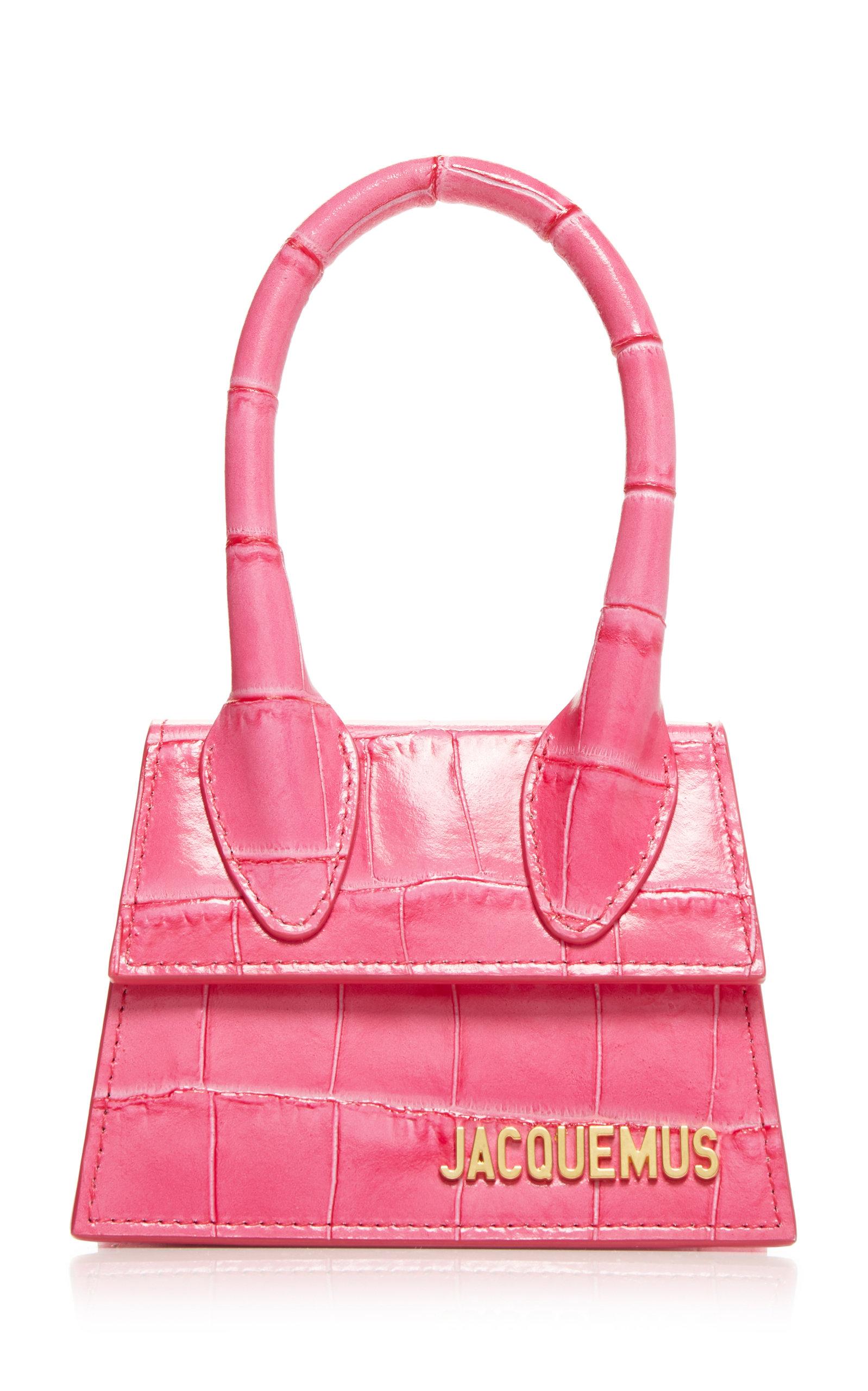 Jacquemus Le Chiquito Leather Mini Bag in Pink | Lyst