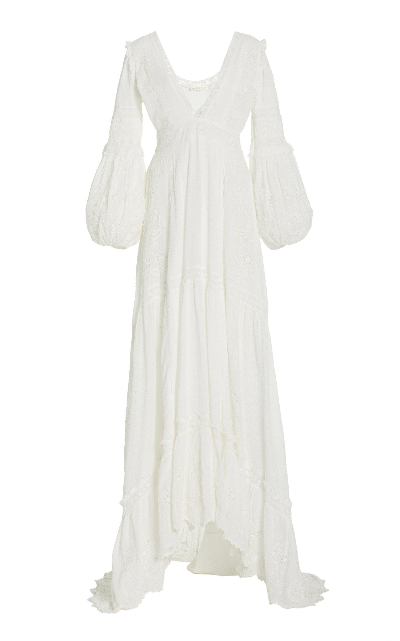 Louis Vuitton Meli-melo Embroidered Dress White Cotton. Size 6 Months
