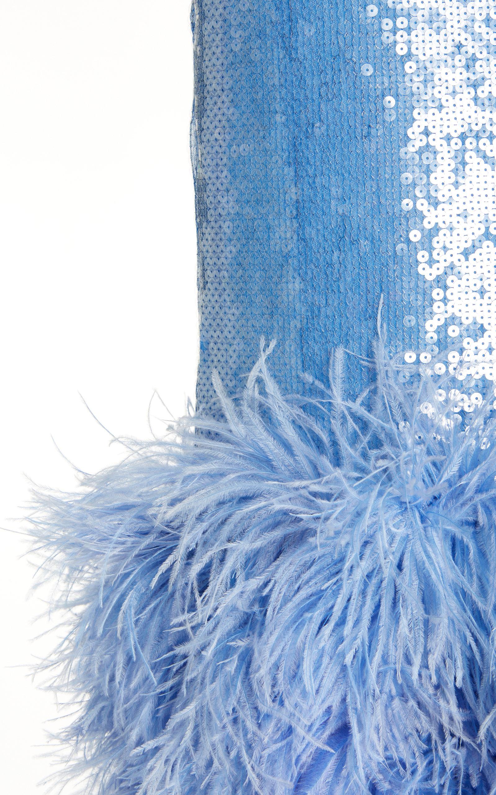 princess polly baby blue dress Alicia Keys In David Koma - Wetten, Dass...?