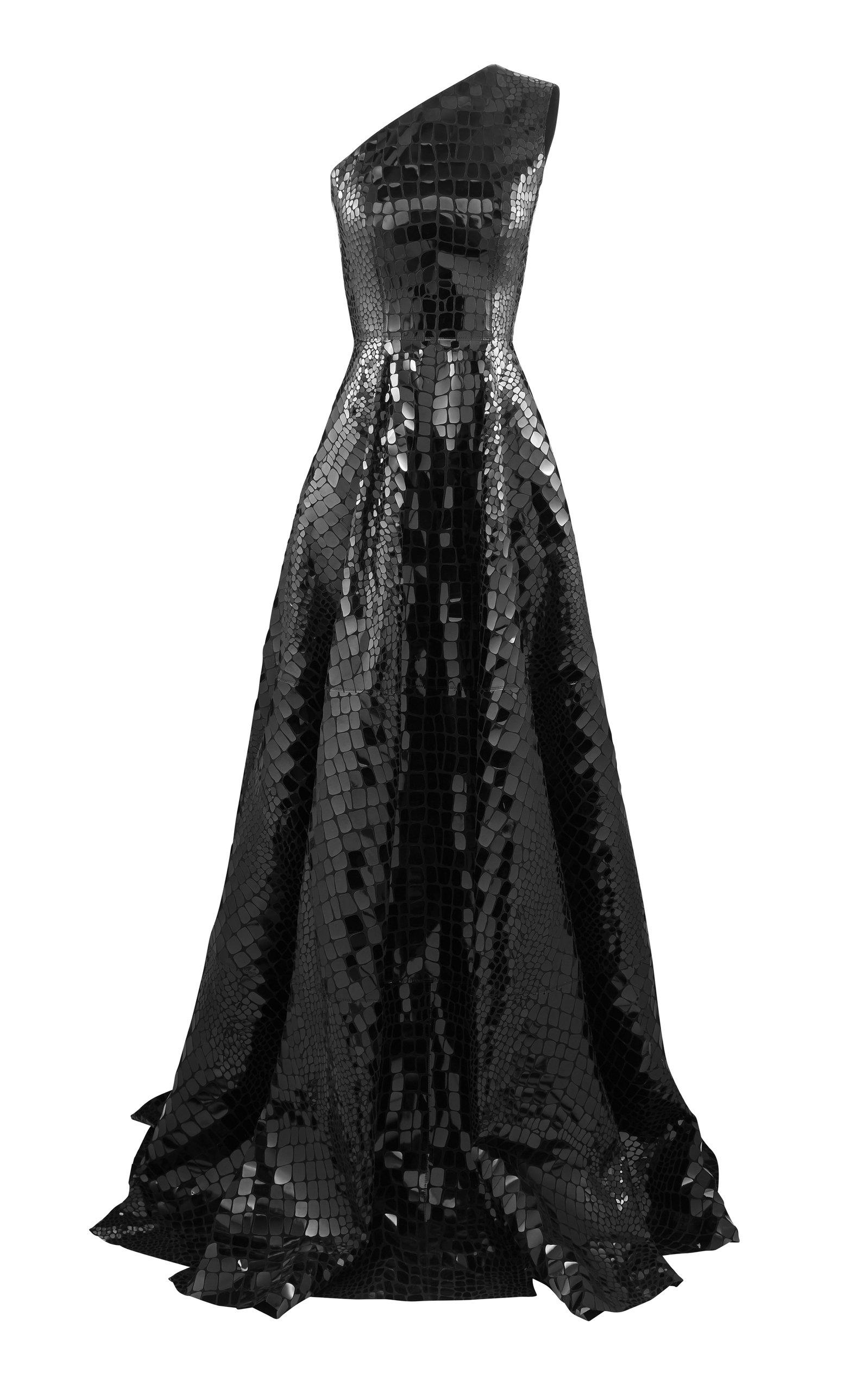 Alex perry top black sequin dress