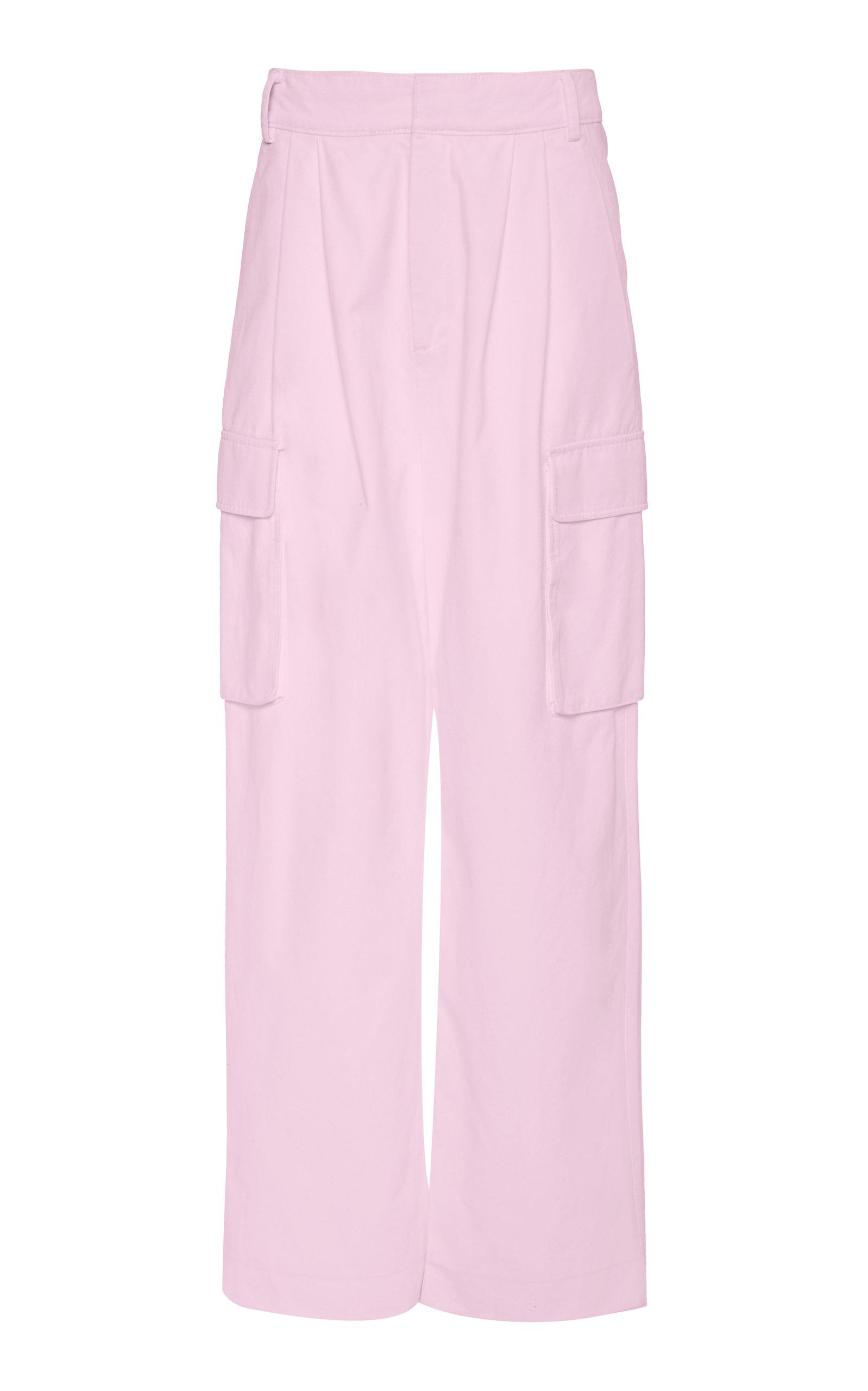 Tibi Synthetic Nylon Pleated Cargo Pant in Pink for Men - Lyst
