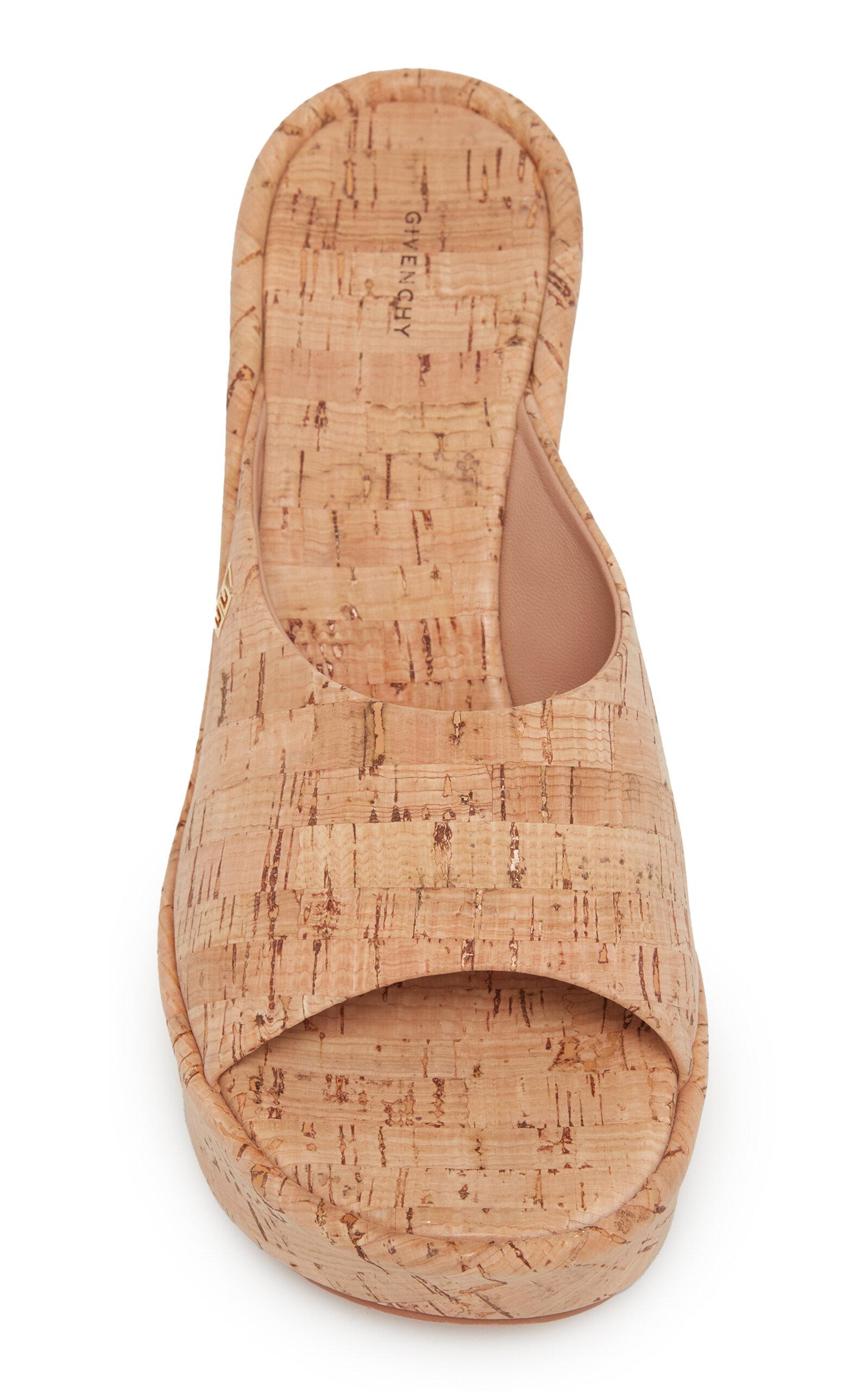 Givenchy cork slides hot sale