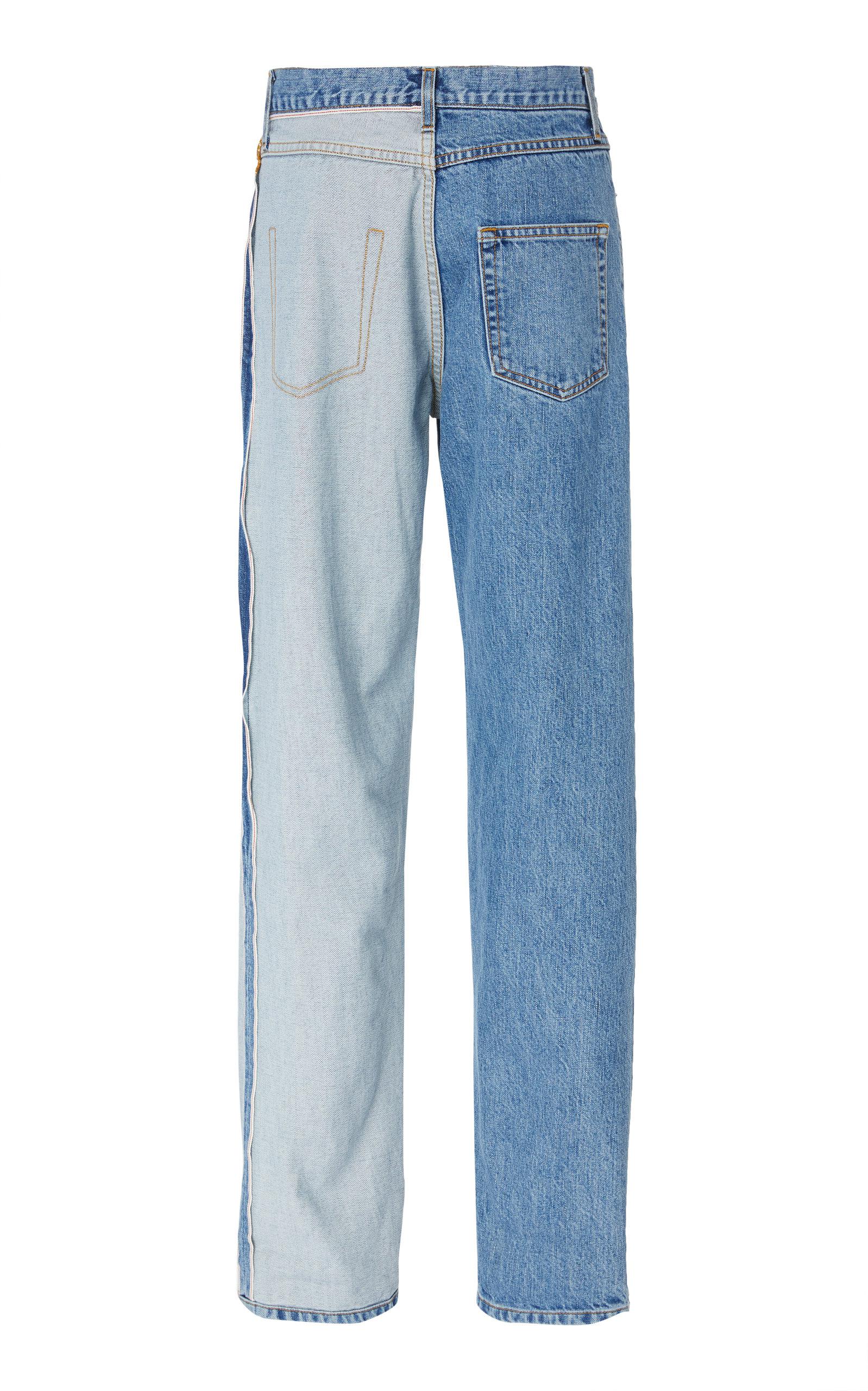 Monse Denim Inside Out Jeans in Blue | Lyst