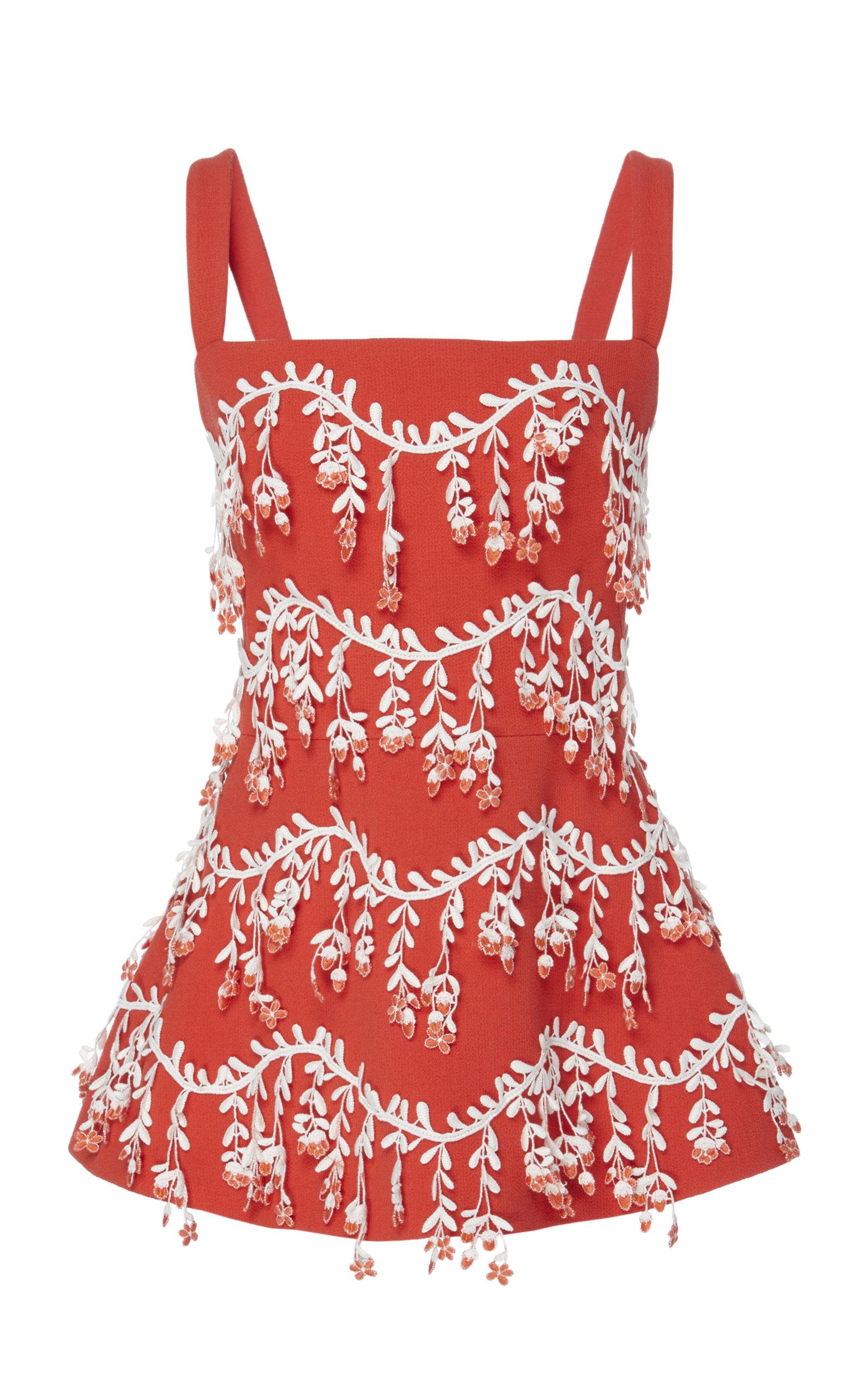 lela rose peplum top