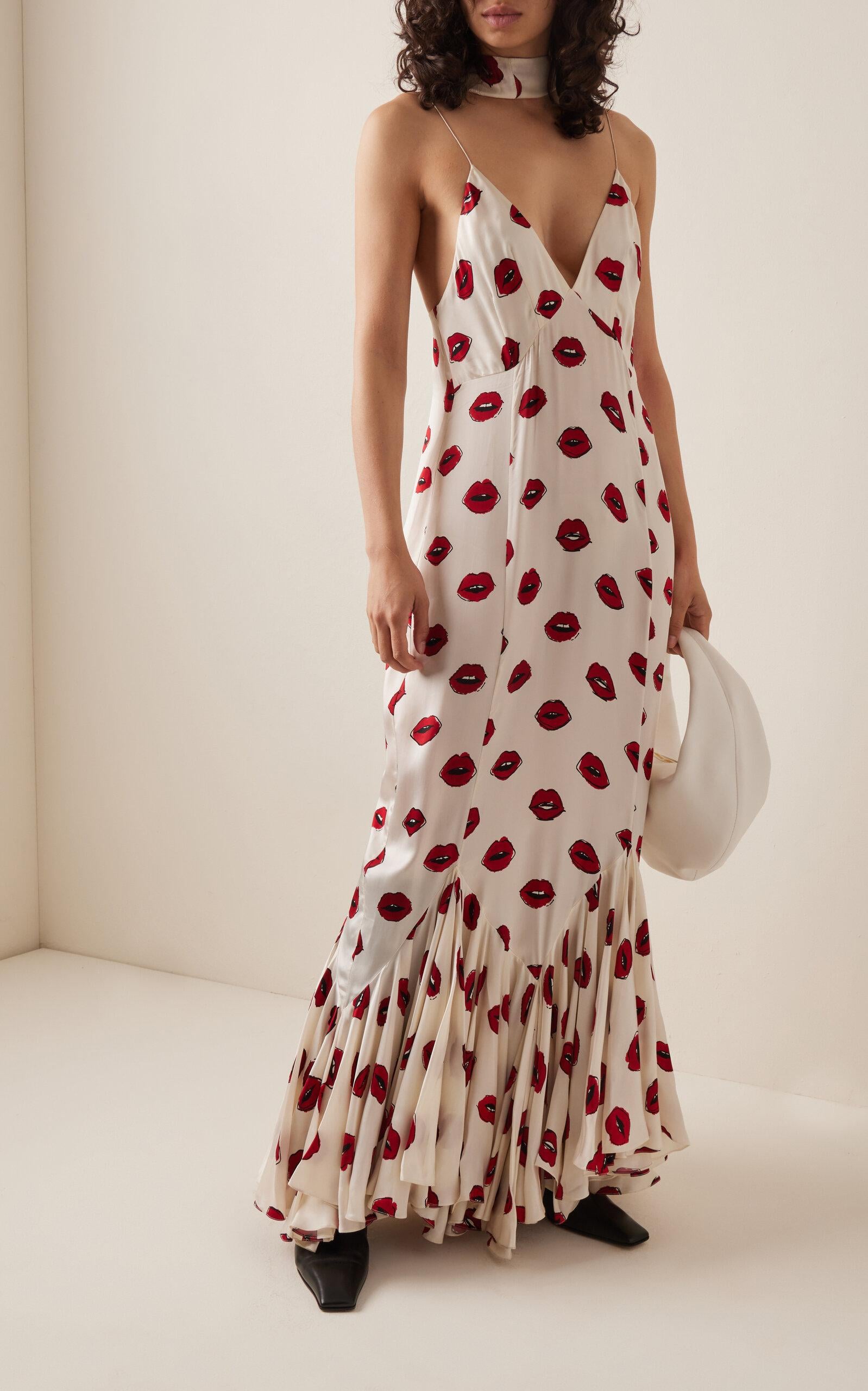 khaite candita silk maxi dress Candita dress