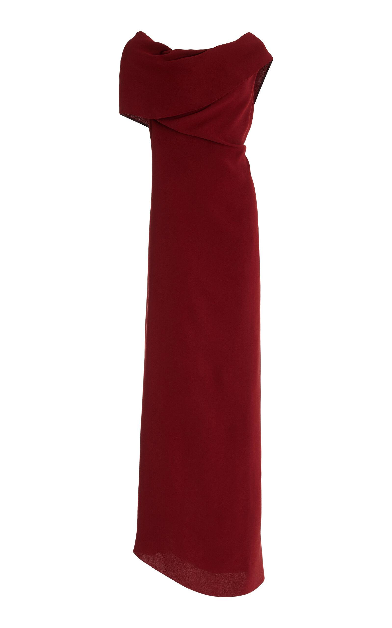 the row satin dress The Row Mitzi Silk-blend Maxi Dress - Women - Black Dresses