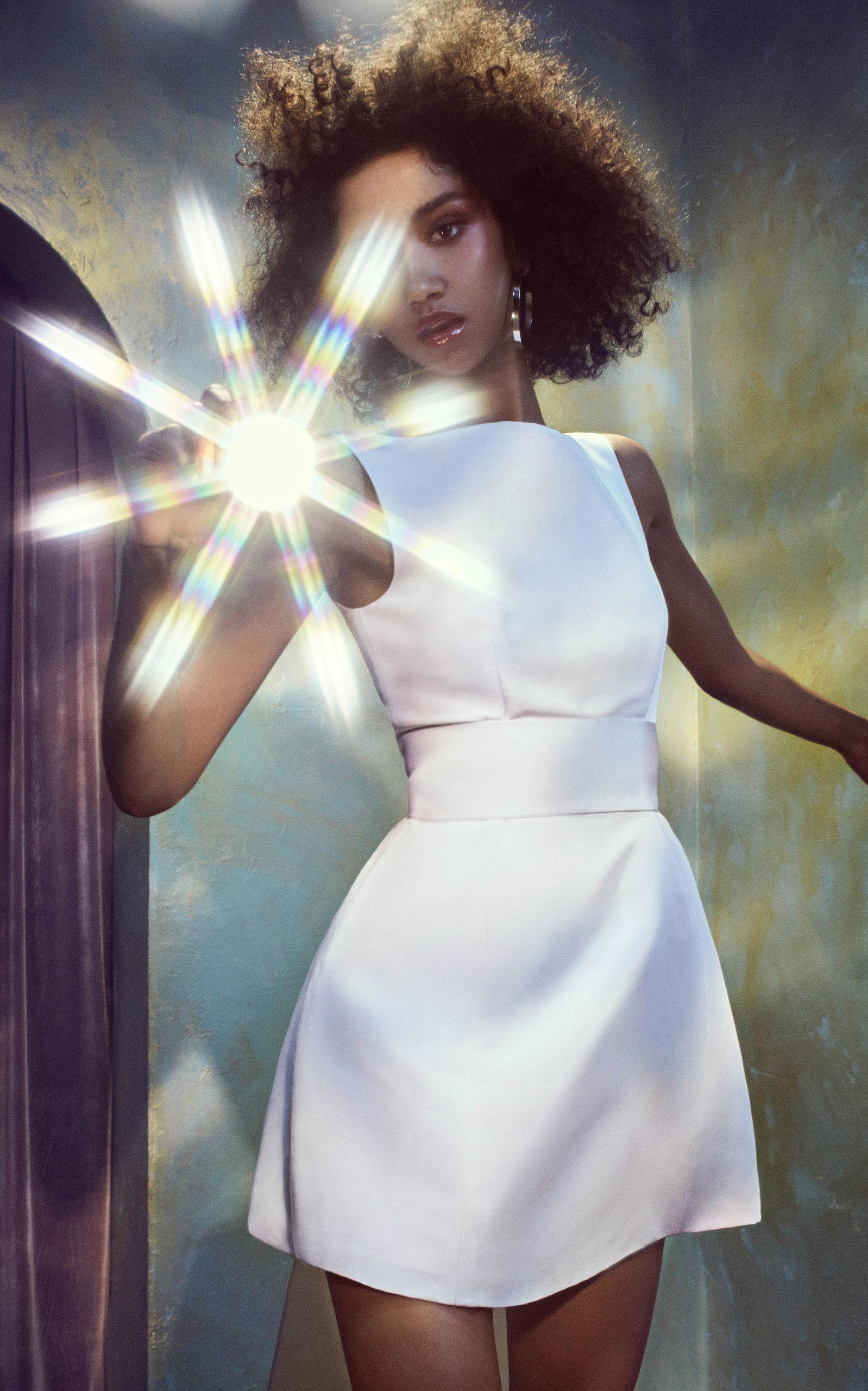 Brandon Maxwell Silk Faille Bubble 