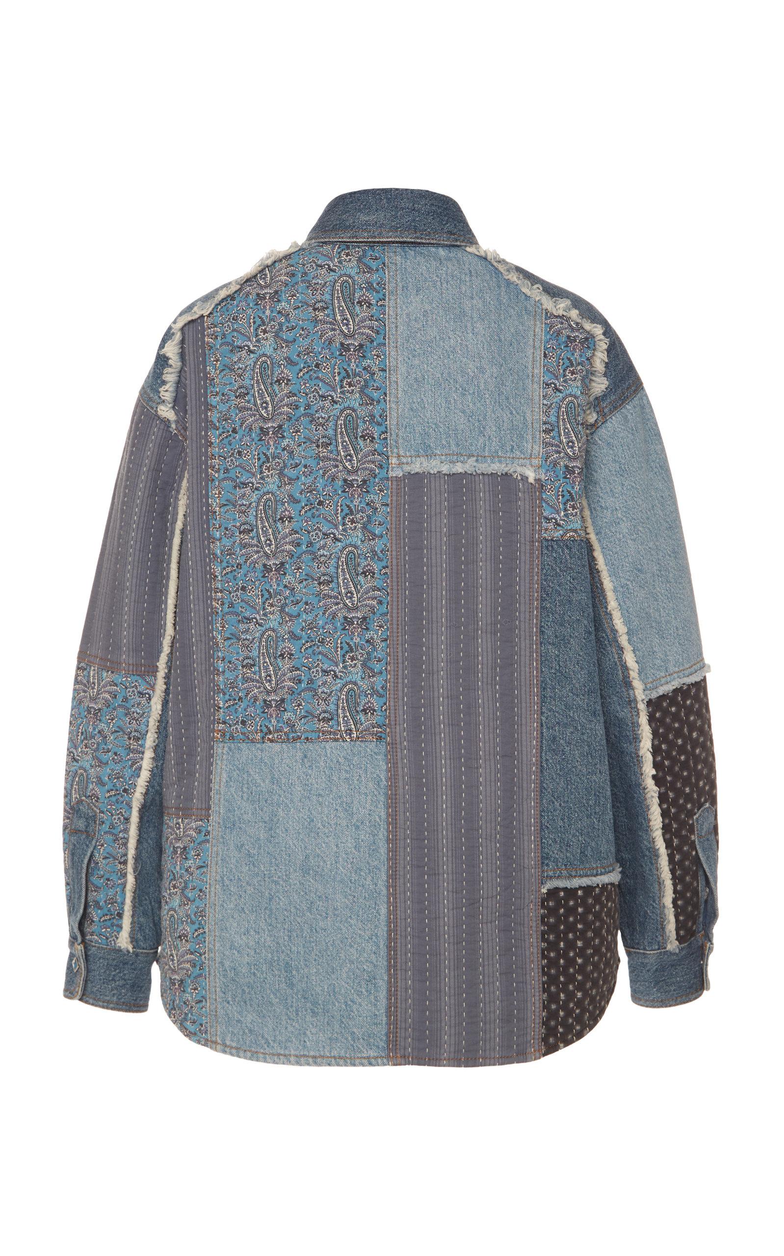 Etro patchwork jacket clearance