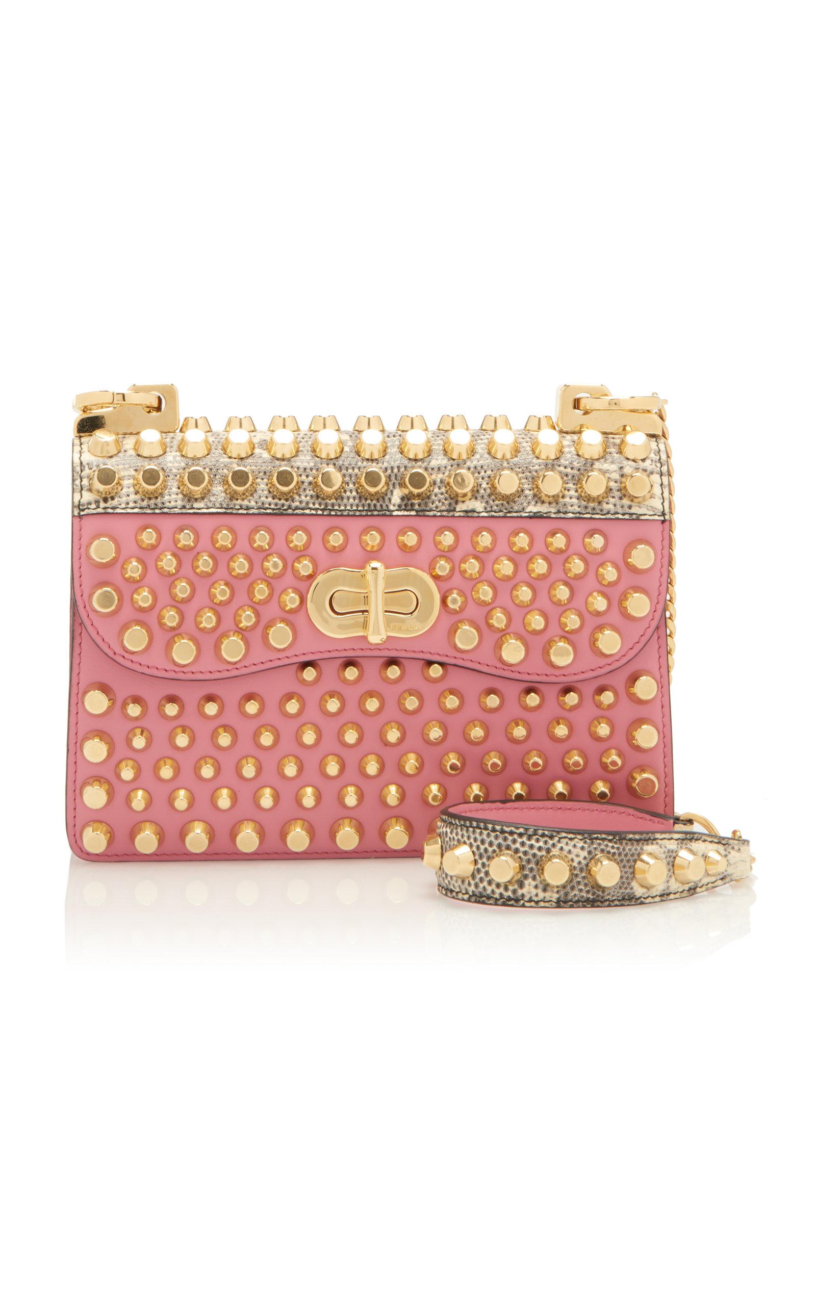 prada door knocker bag