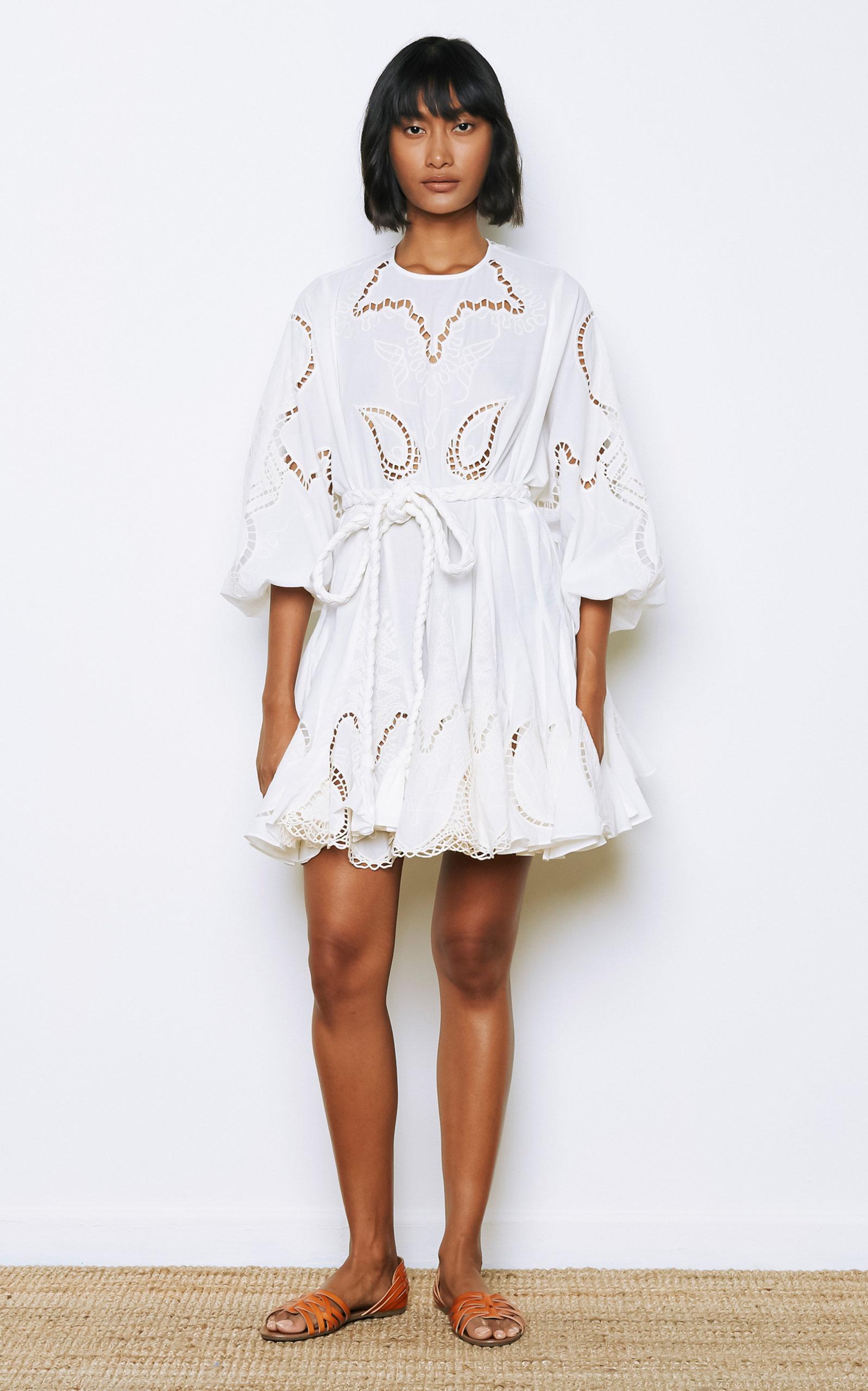 white rhode dress