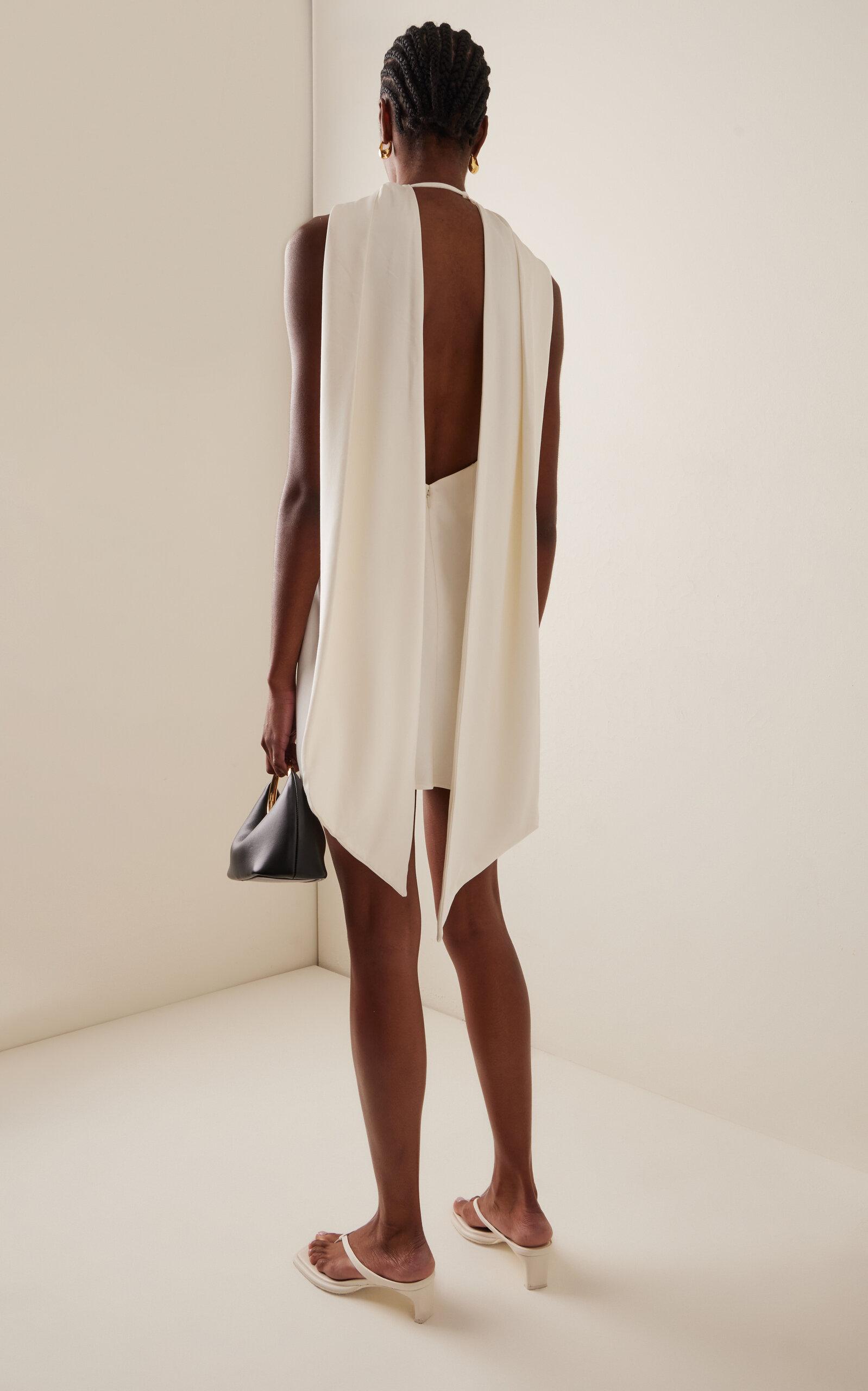 Significant Other Lucile Halter Dress in White | Lyst