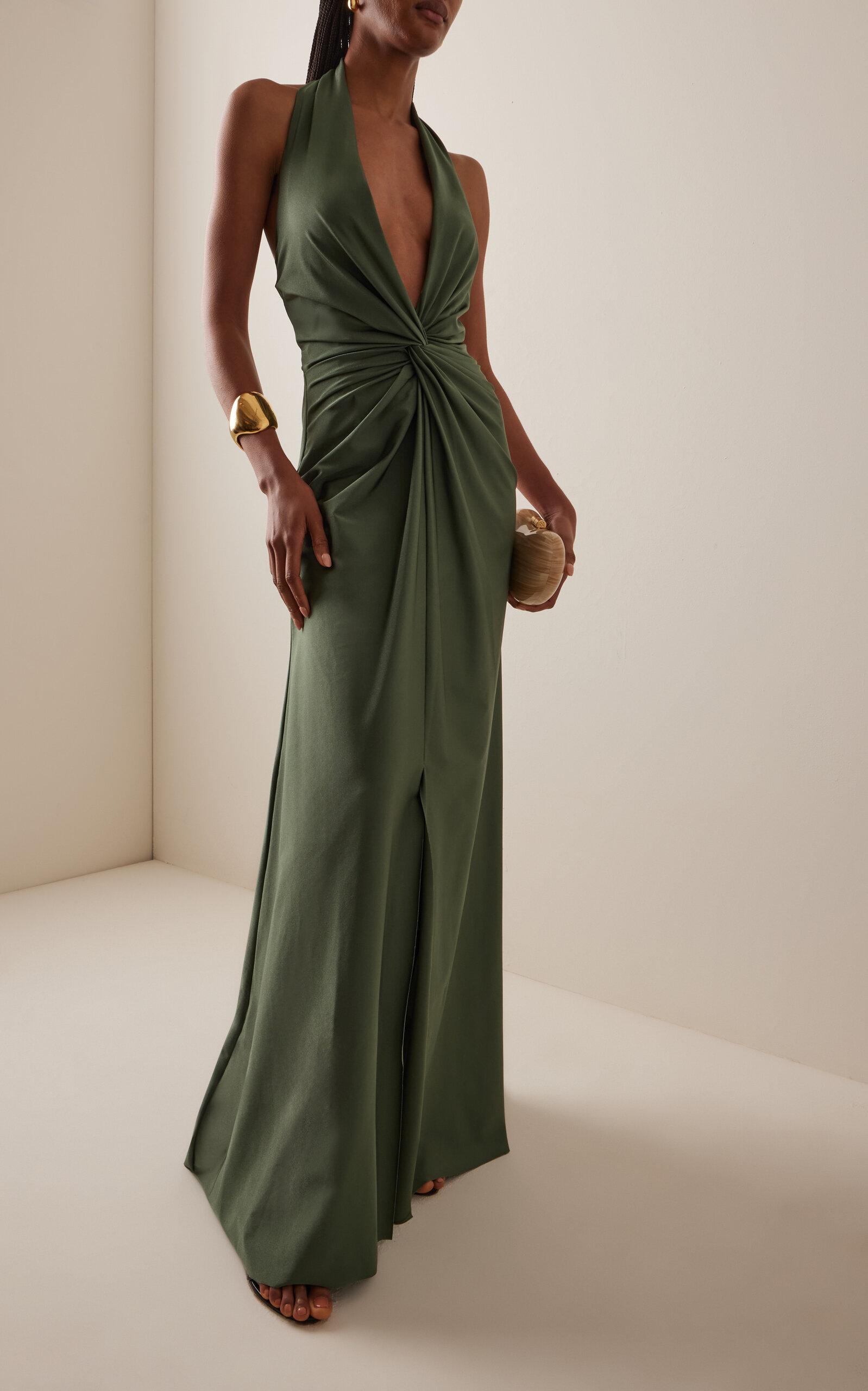 ANDRES OTALORA Mendra Gathered Jersey Maxi Dress in Green for Men | Lyst Canada ANDRES OTALORA Mendra Gathered Jersey Maxi Dress in Green for Men | Lyst Canada