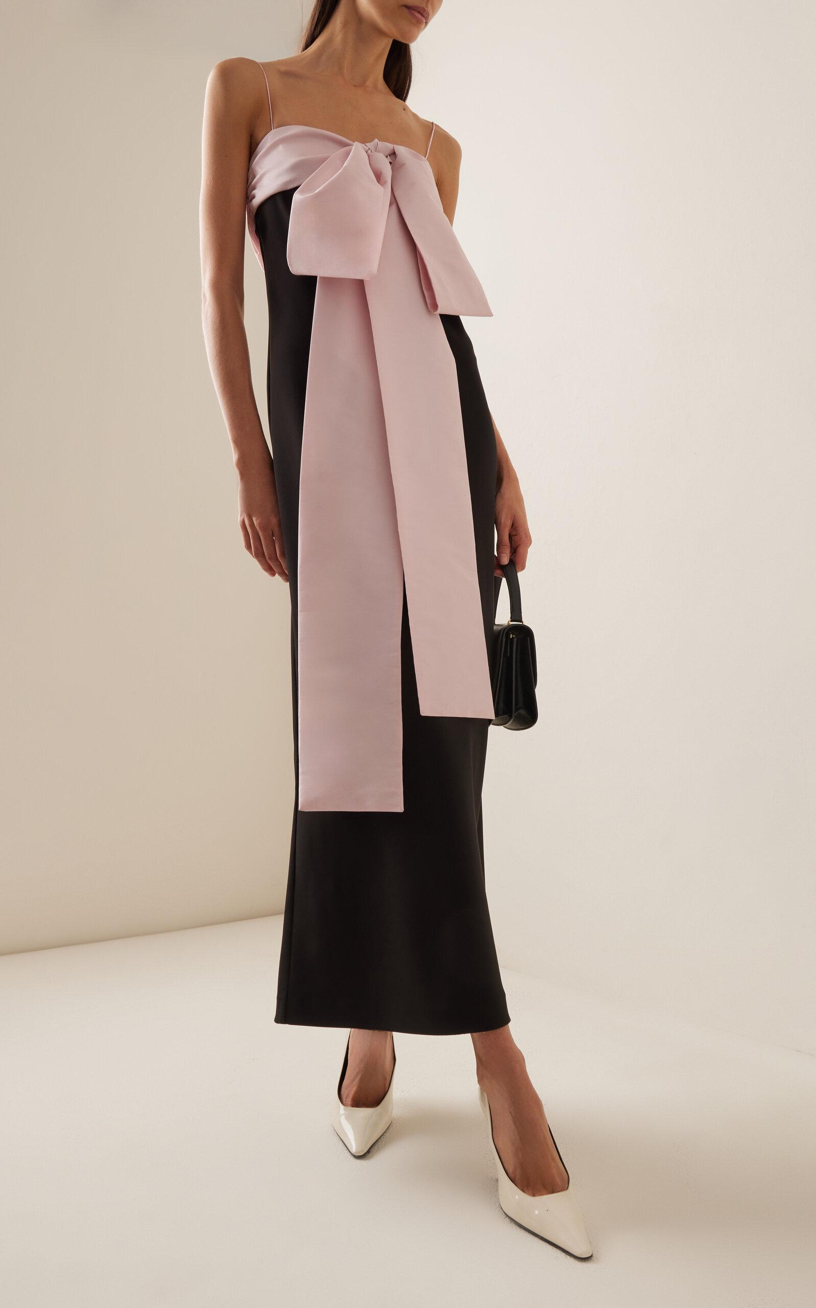 ワンピースその他 BERNADETTE Beige/pink Bart dress with oversized bow Dress Bart — BERNADETTE