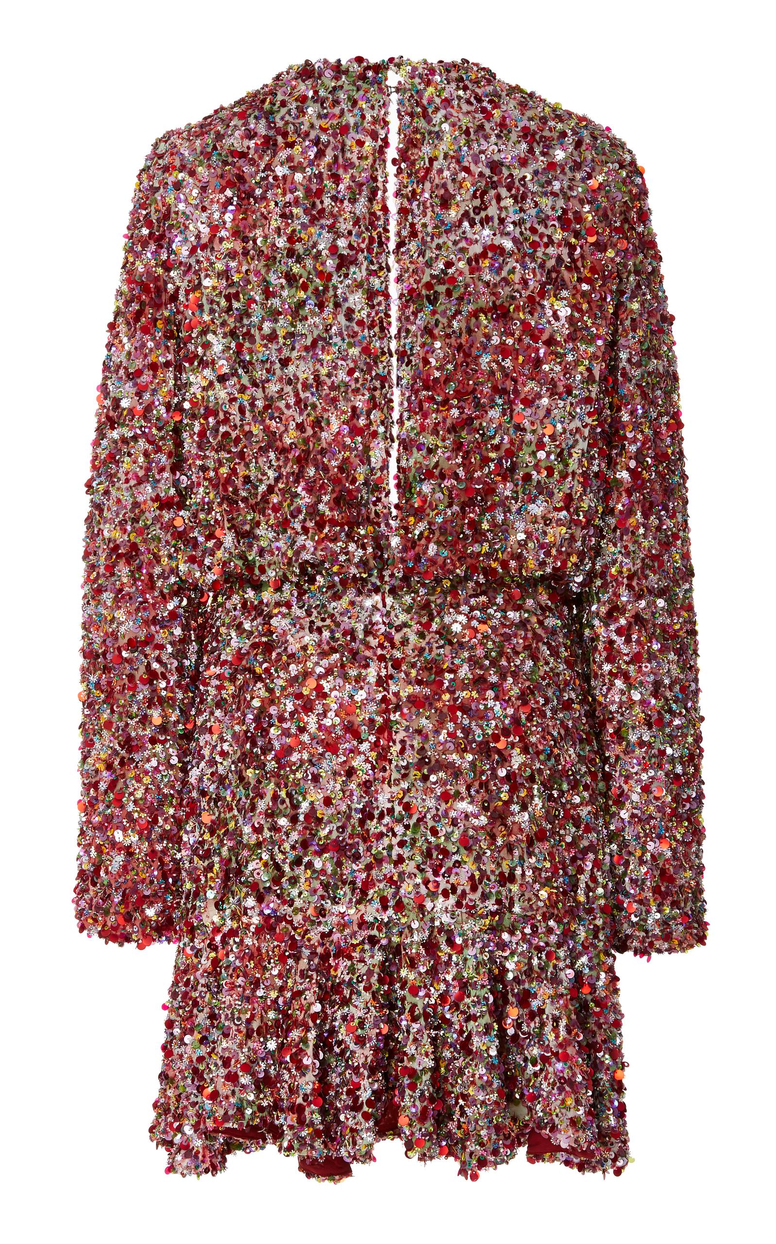 alexis sequin mini dress