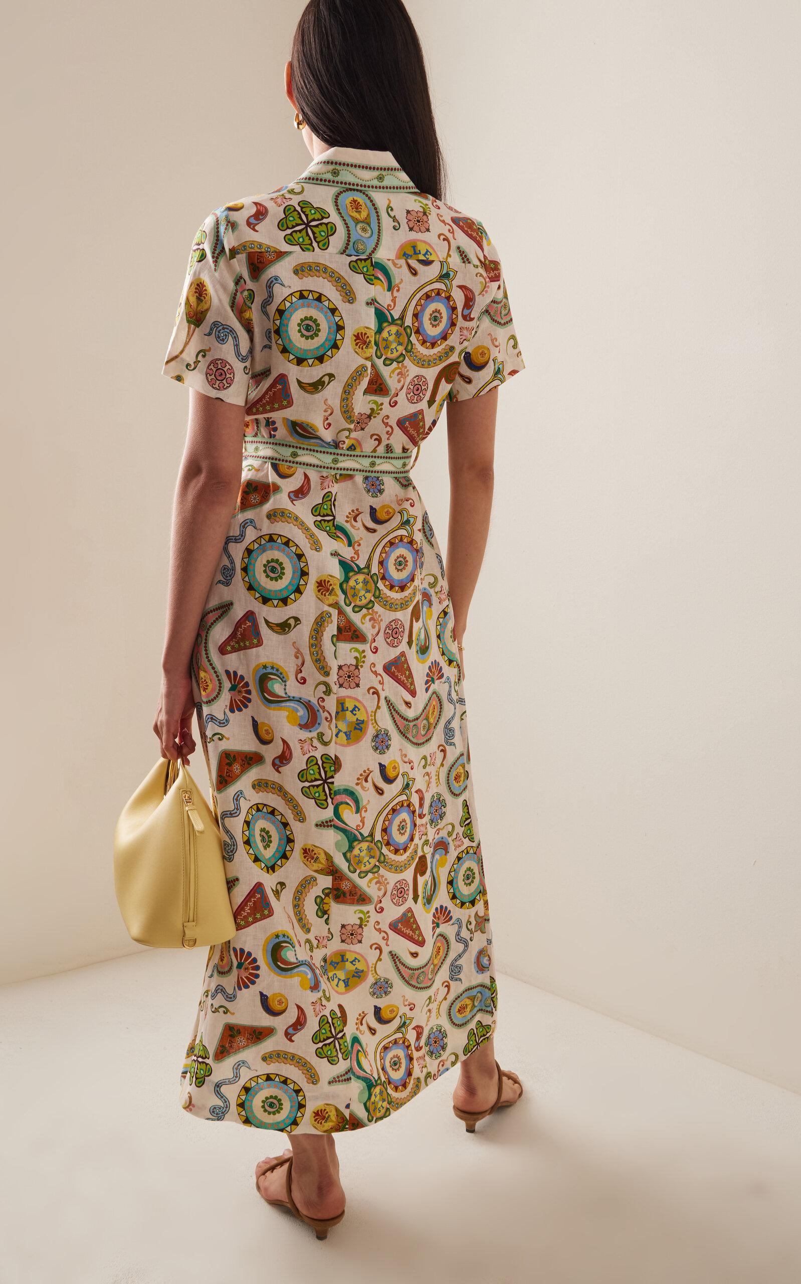 alemais arcade midi dress HIRE DRESS - ALEMAIS