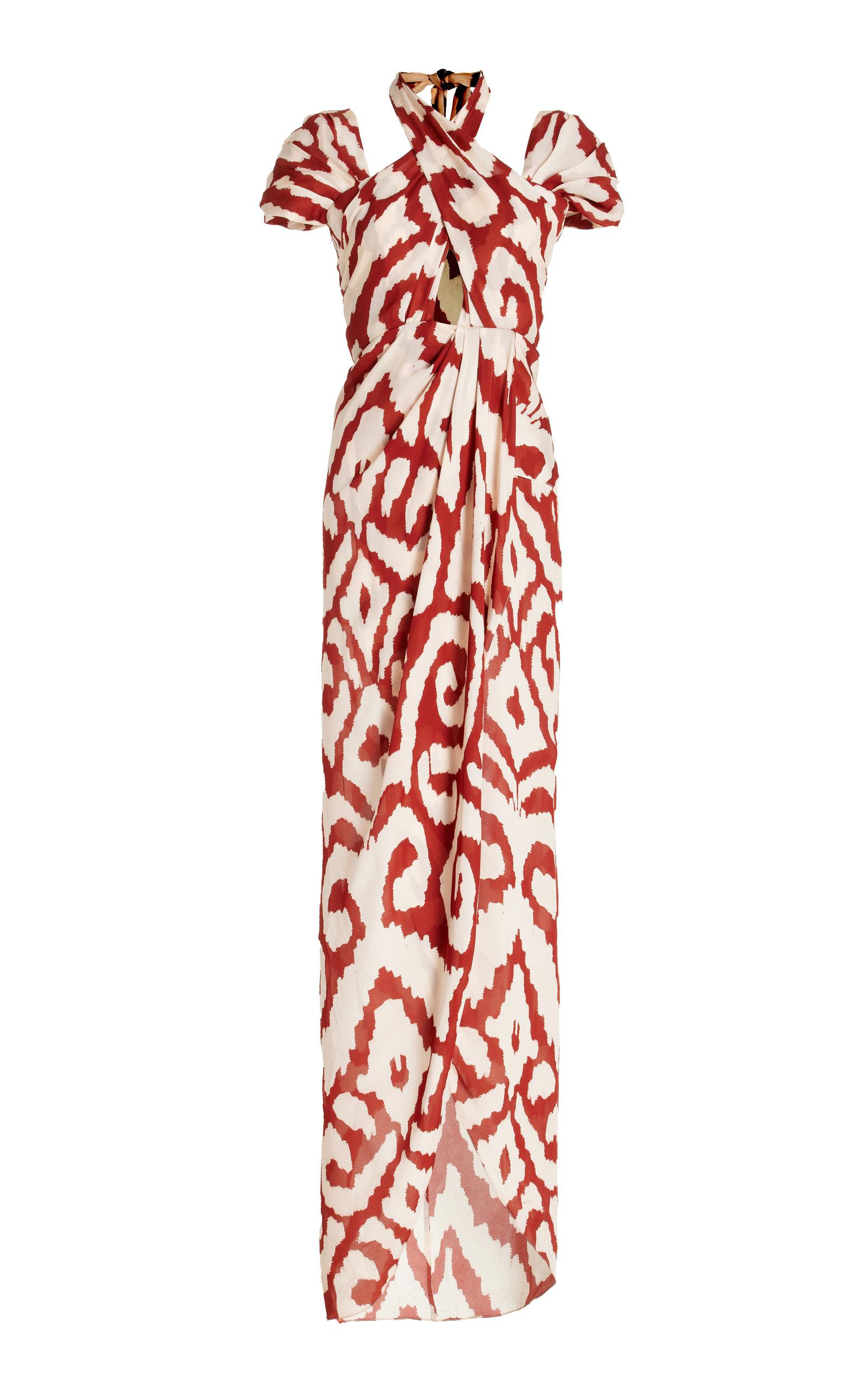 Johanna Ortiz Joy In The Air Silk blend Maxi Dress Lyst