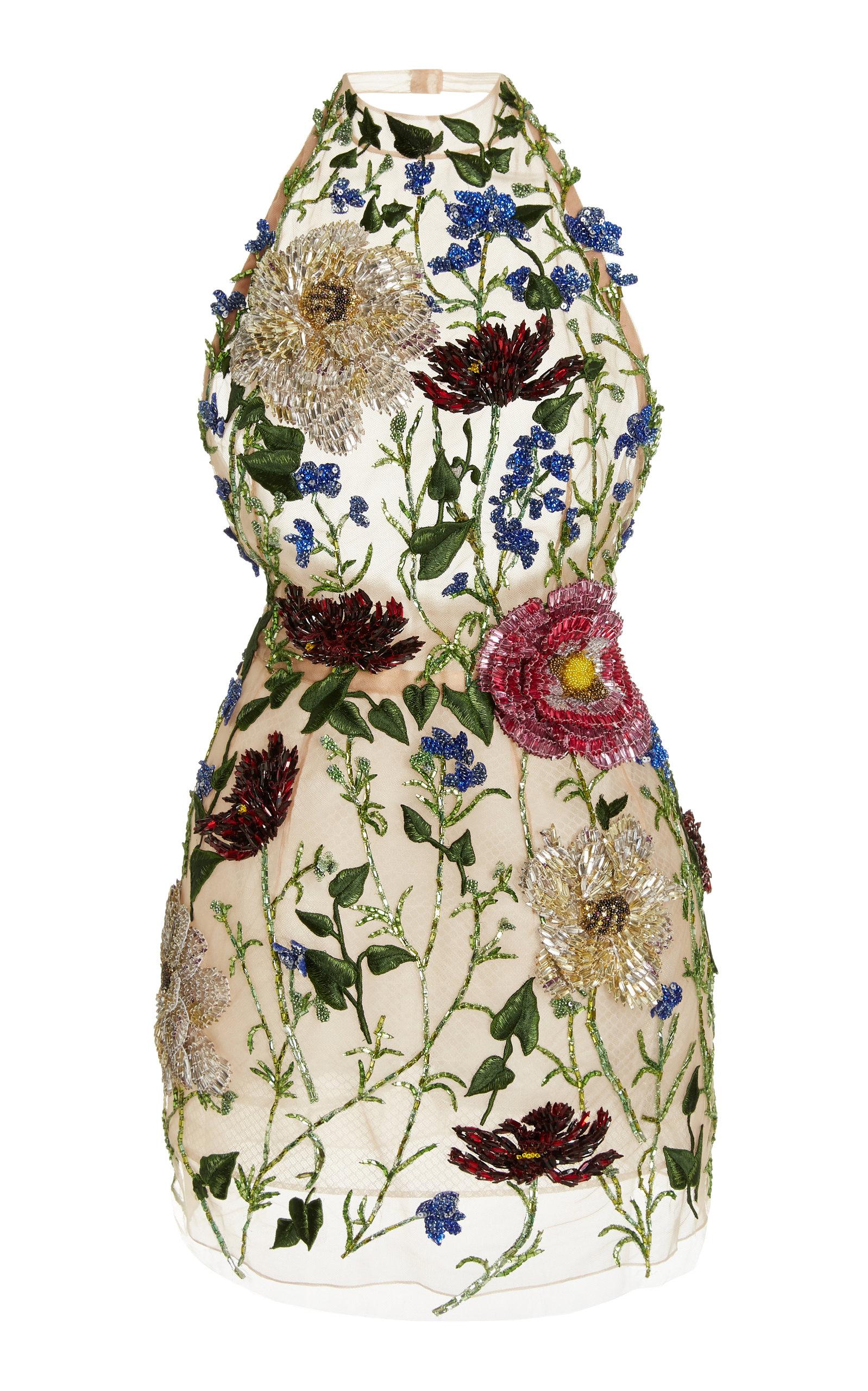 herlipto Embroidery Poplin Mini Dress M - メルカリ