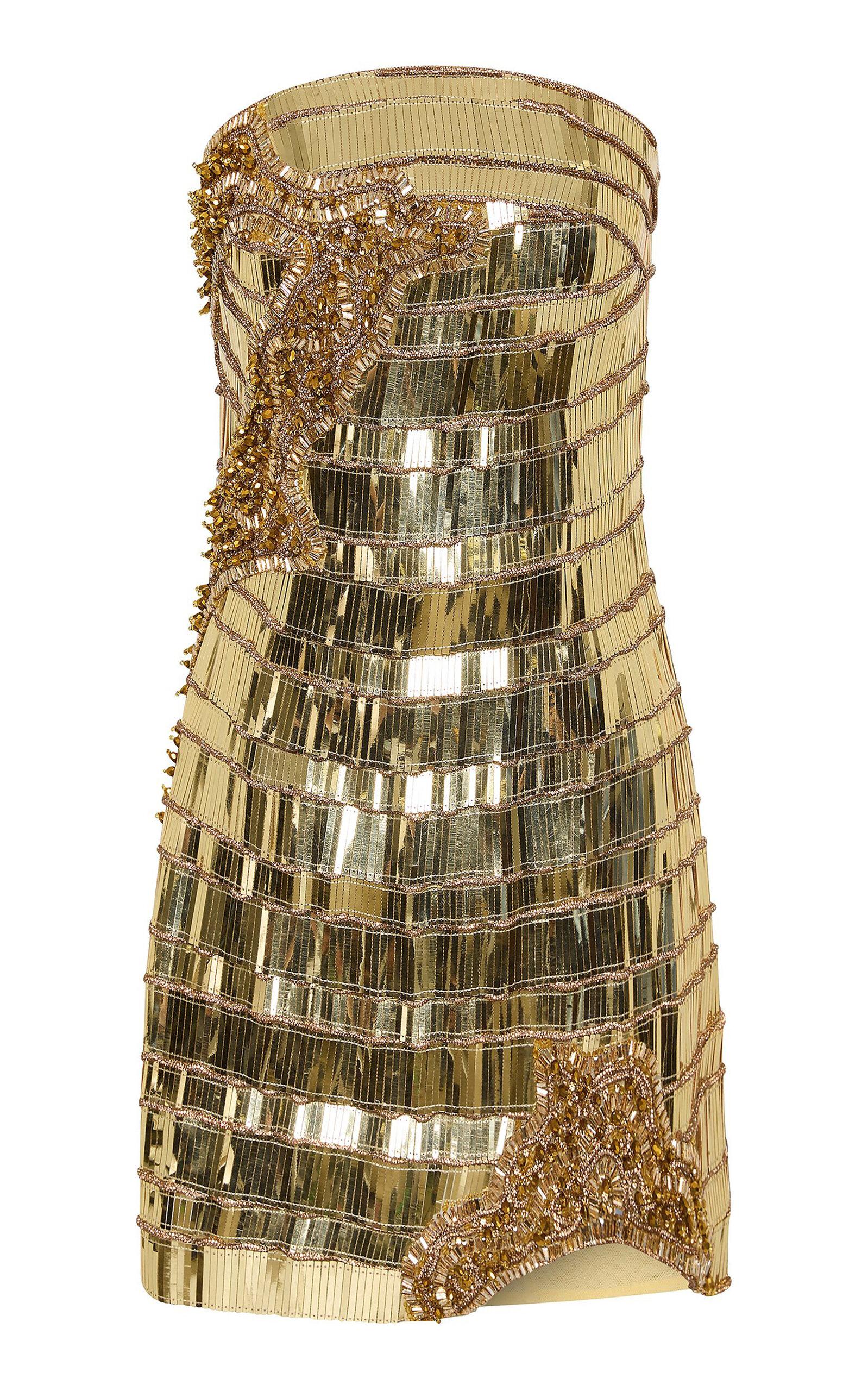 gold rachel gilbert dress Rachel Gilbert main image 0
