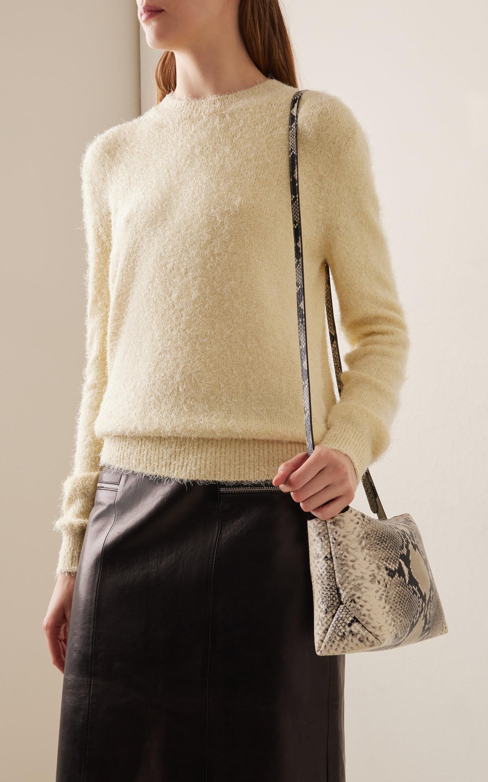 ショルダーバッグ・ポシェット Khaite 'Lina Crossbody' 'Natural Python' Leather Crossbody Khaite Lina python-effect leather cross-body bag - Crossbody