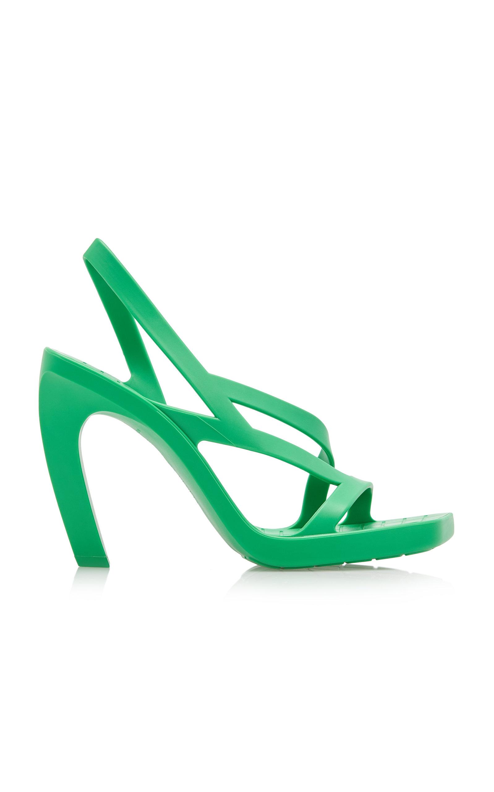 Bottega Pudding Rubber Sandals in Green Lyst UK