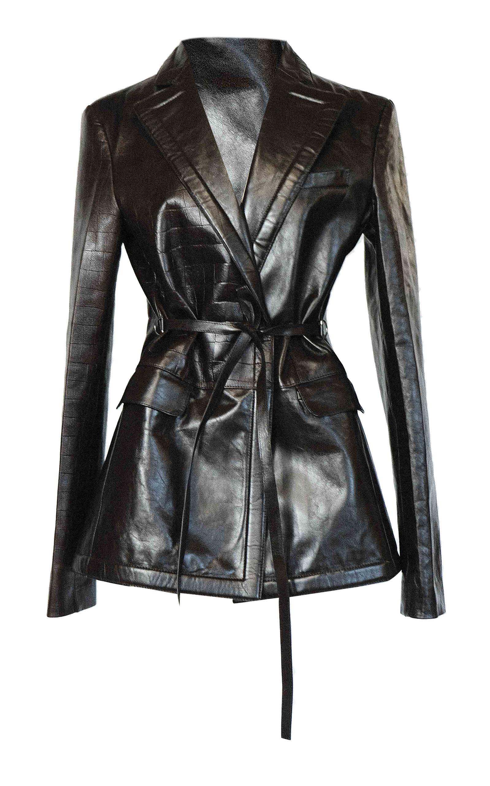 everyday belted moto jacket