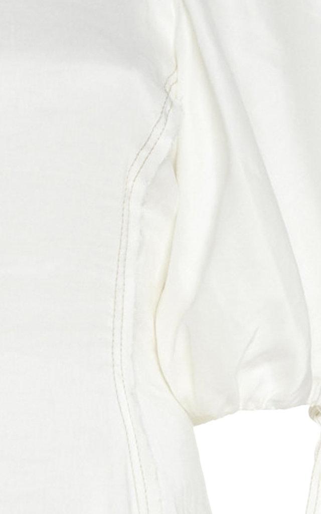 overture laced ballet midi dress