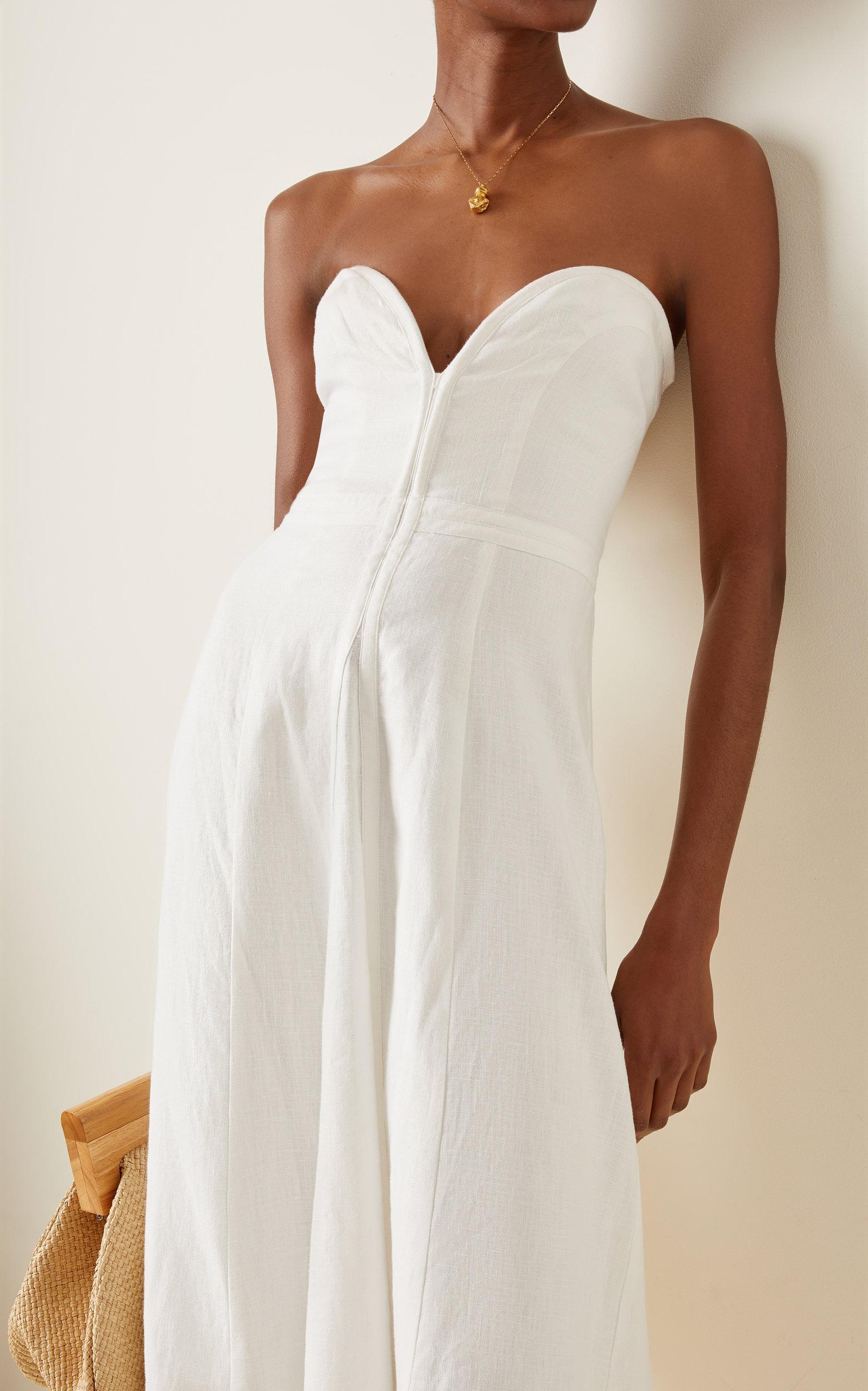 Mara hoffman white hot sale dress