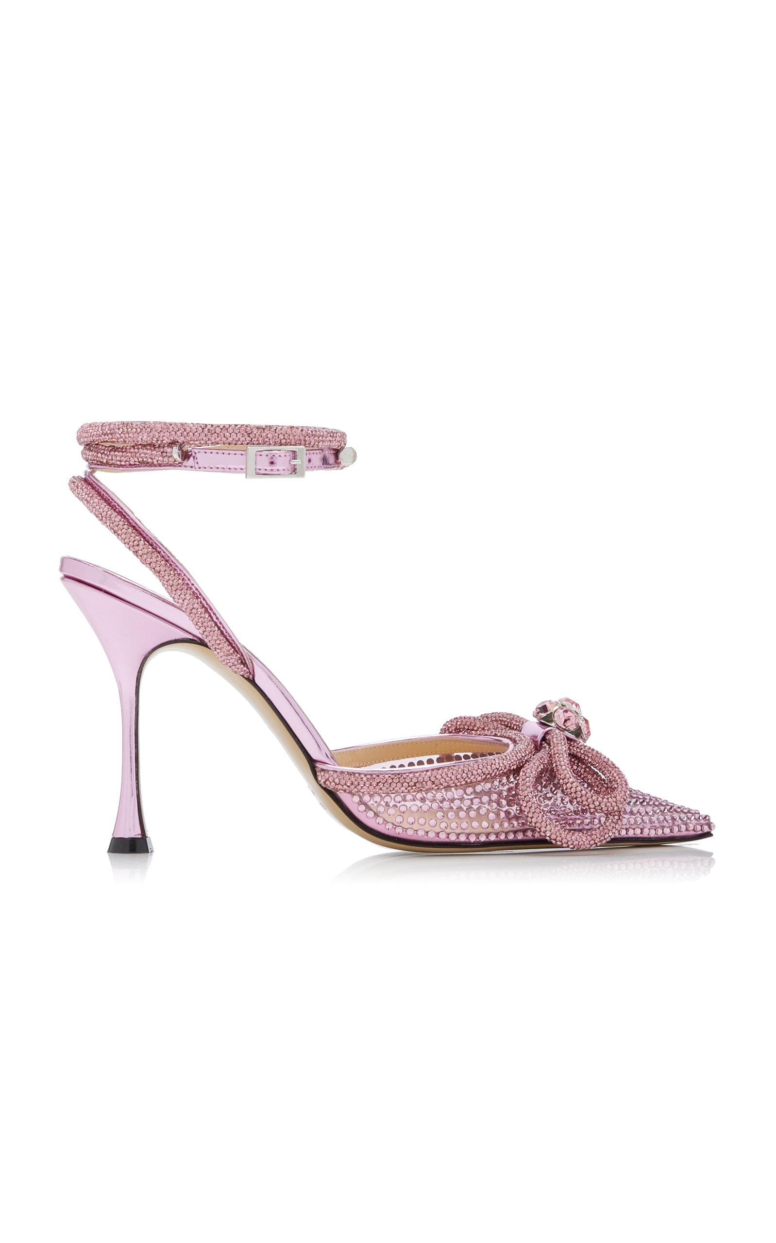 Pink pvc hotsell heels