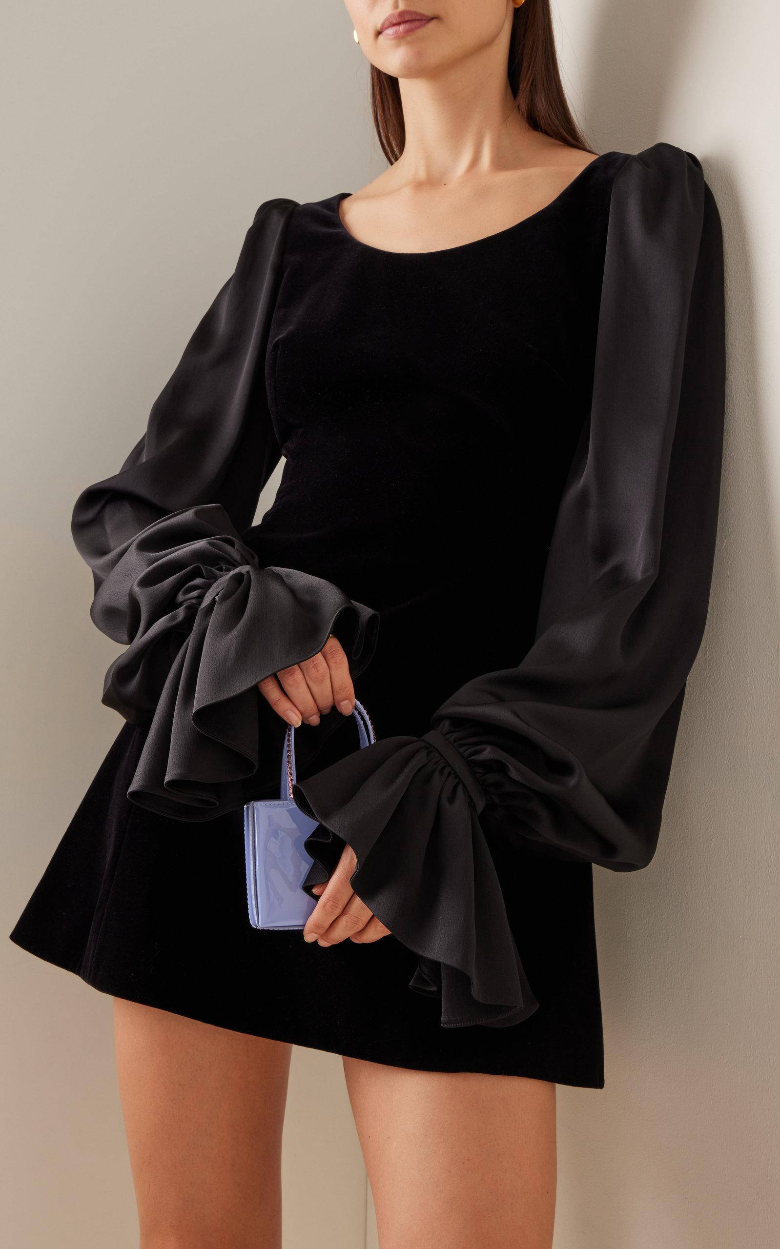short black sparkly dress Short Glitter Off-the-Shoulder Homecoming Dress Black / Large