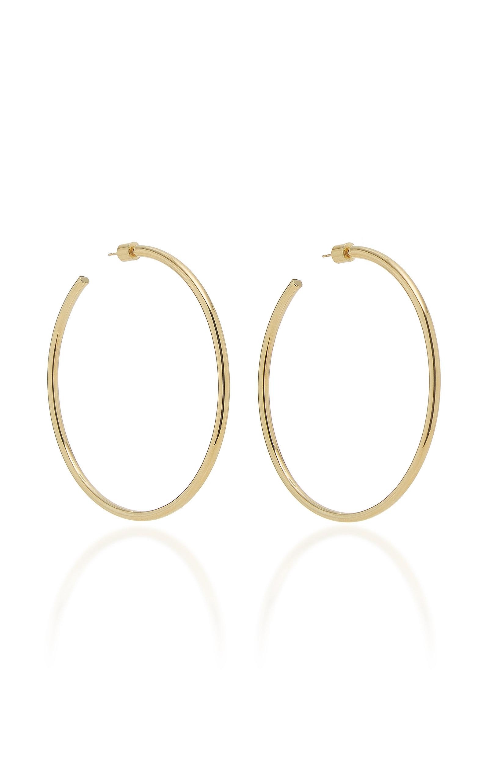 Jennifer Fisher Classic 14k Rose Gold Hoop Earrings in Metallic Lyst