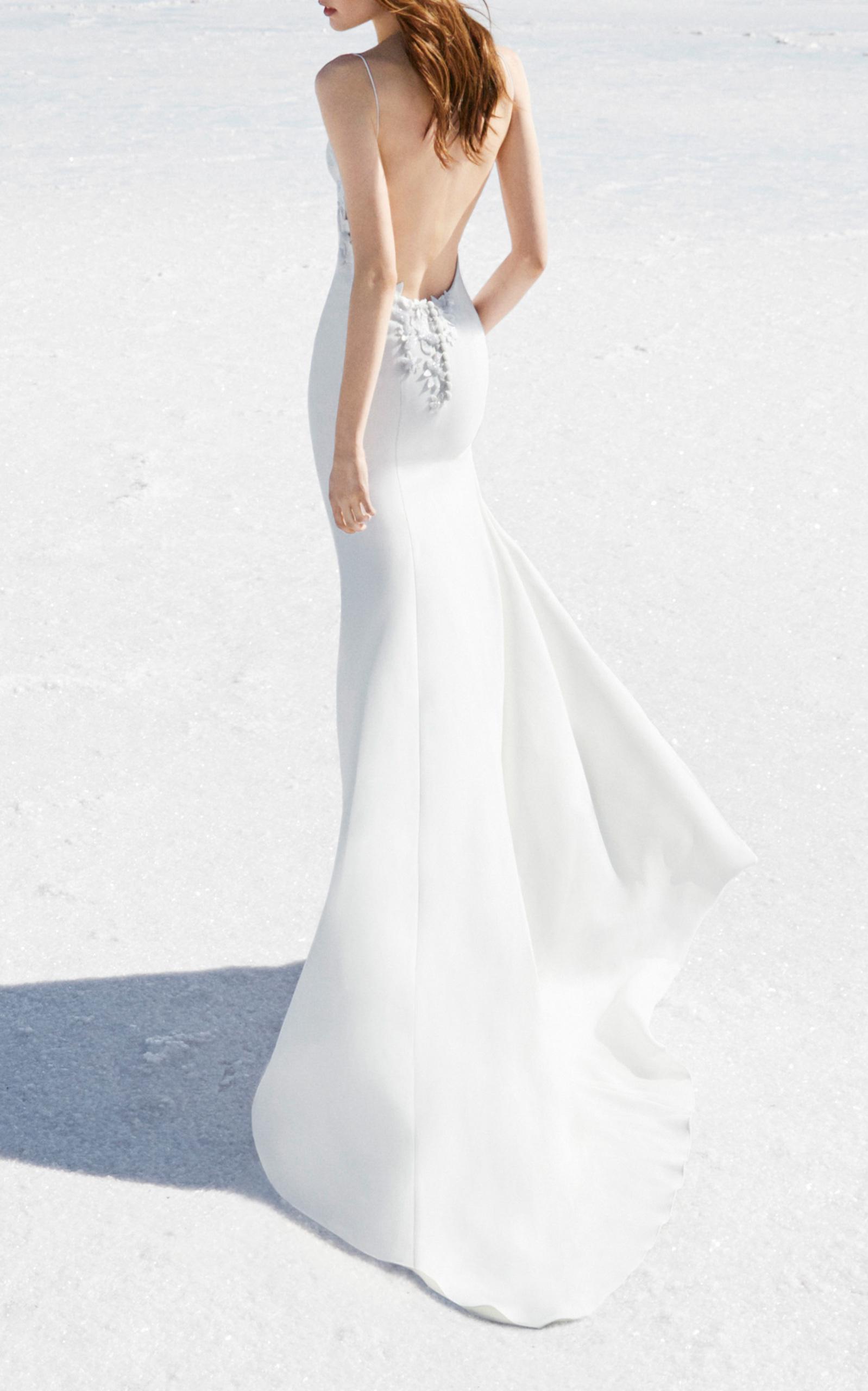 Alex Perry Bride Synthetic Sophia Bikini Embellished Gown In White