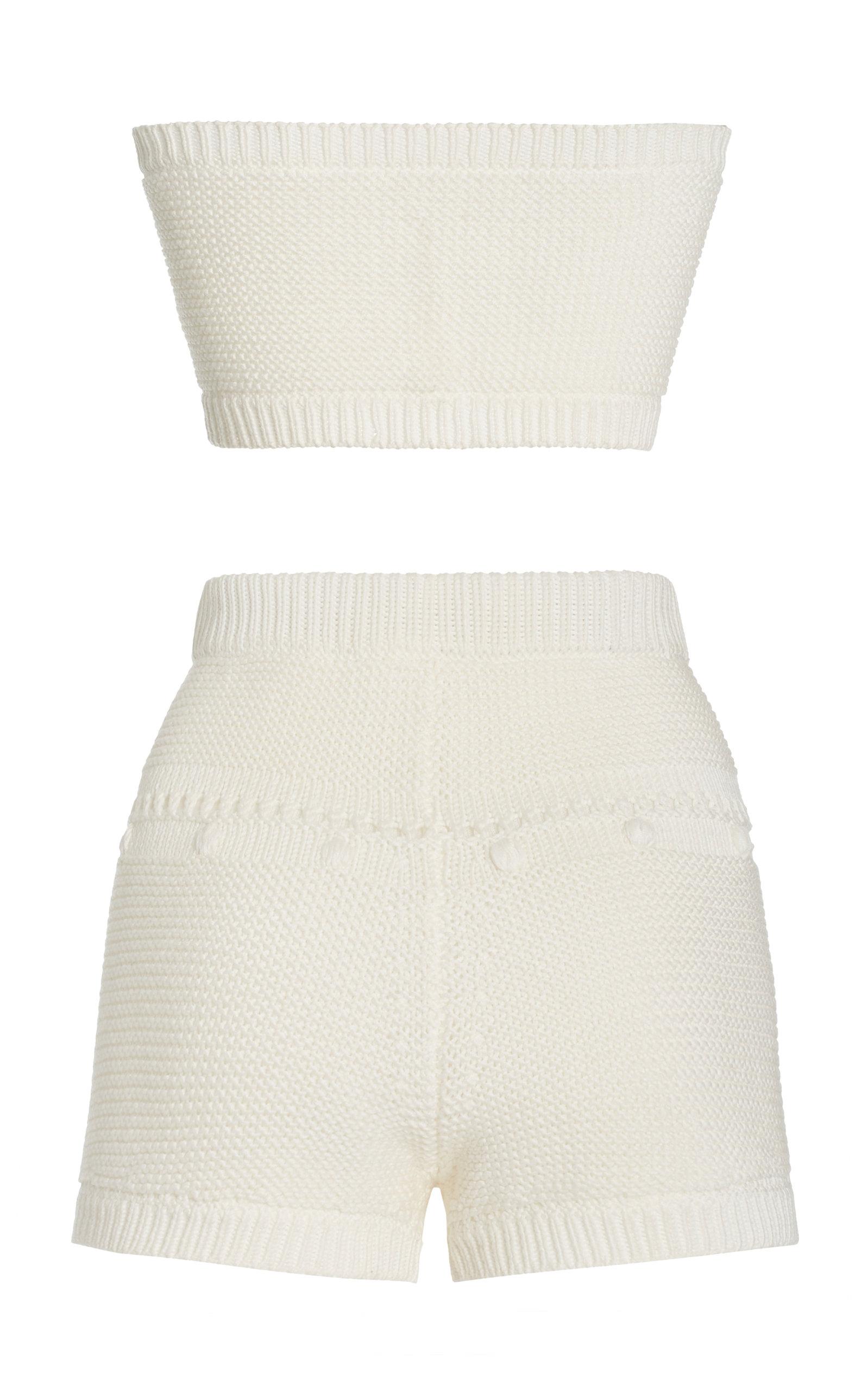 Alexis Kamea Cotton Bralette And Shorts 