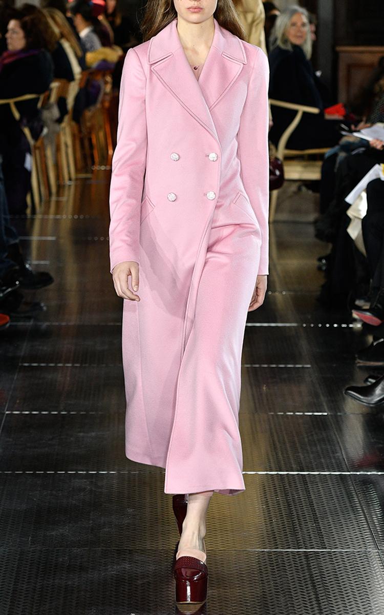 Lyst - Gabriela Hearst Isabella Cashmere Coat in Pink
