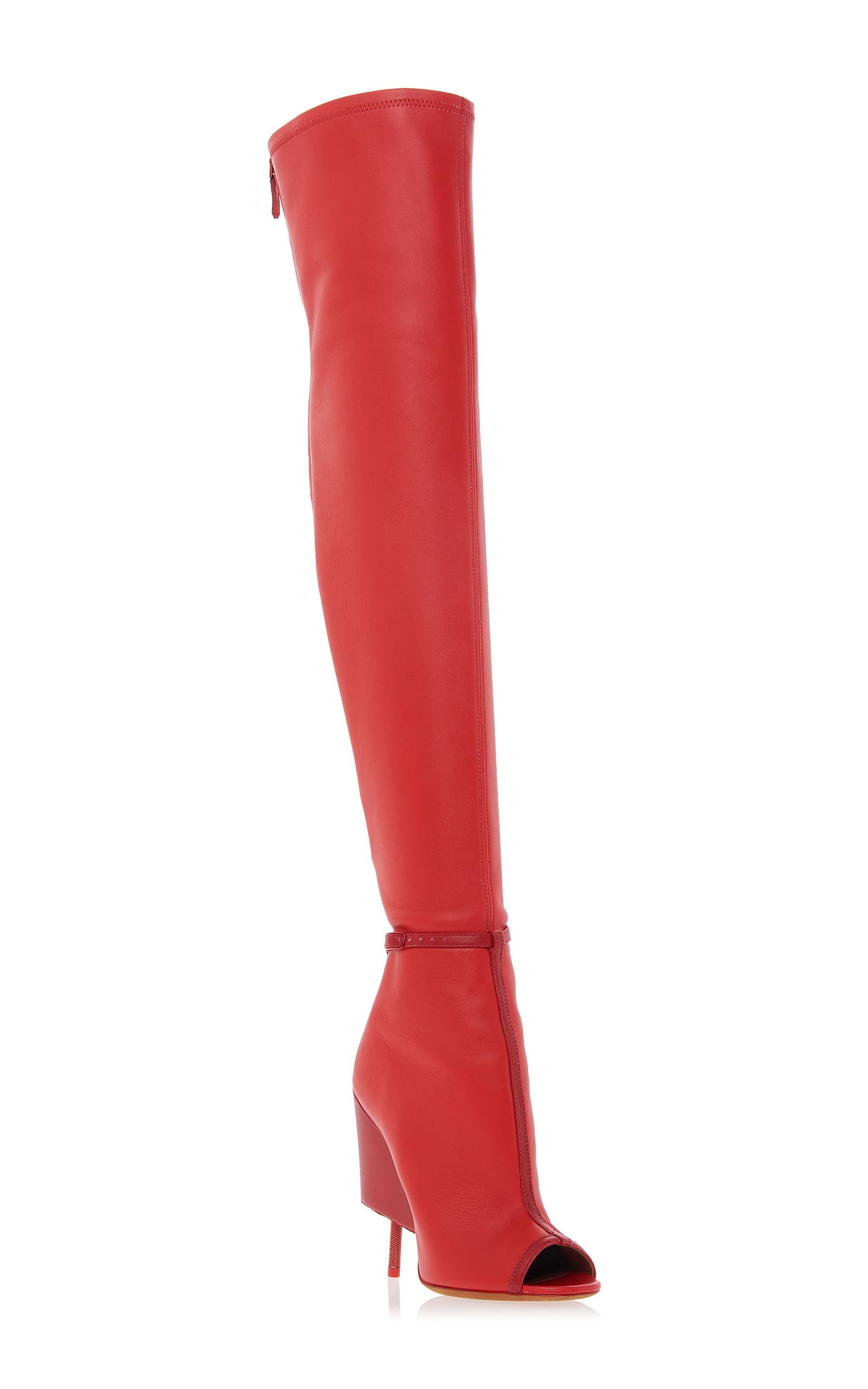 givenchy boots red