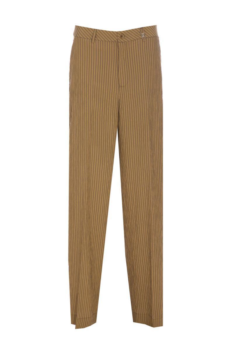 Liu Jo Trousers in Natural | Lyst