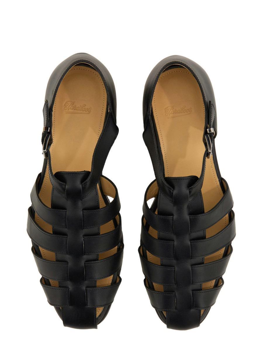 Paraboot｜SANDALS (FERRET ARAGON (1902 12)) FERRET/ARAGON NOIRE-LISSE CAFE | Paraboot