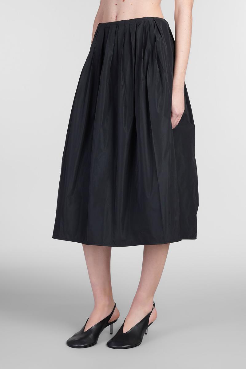 【Jil Sander】Skirt スカート 黒 26679446_56272107_600.jpg