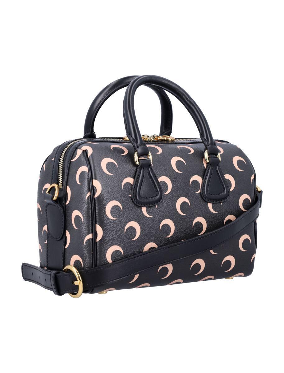 Marine Serre Moon Canvas Strike in Black | Lyst UK