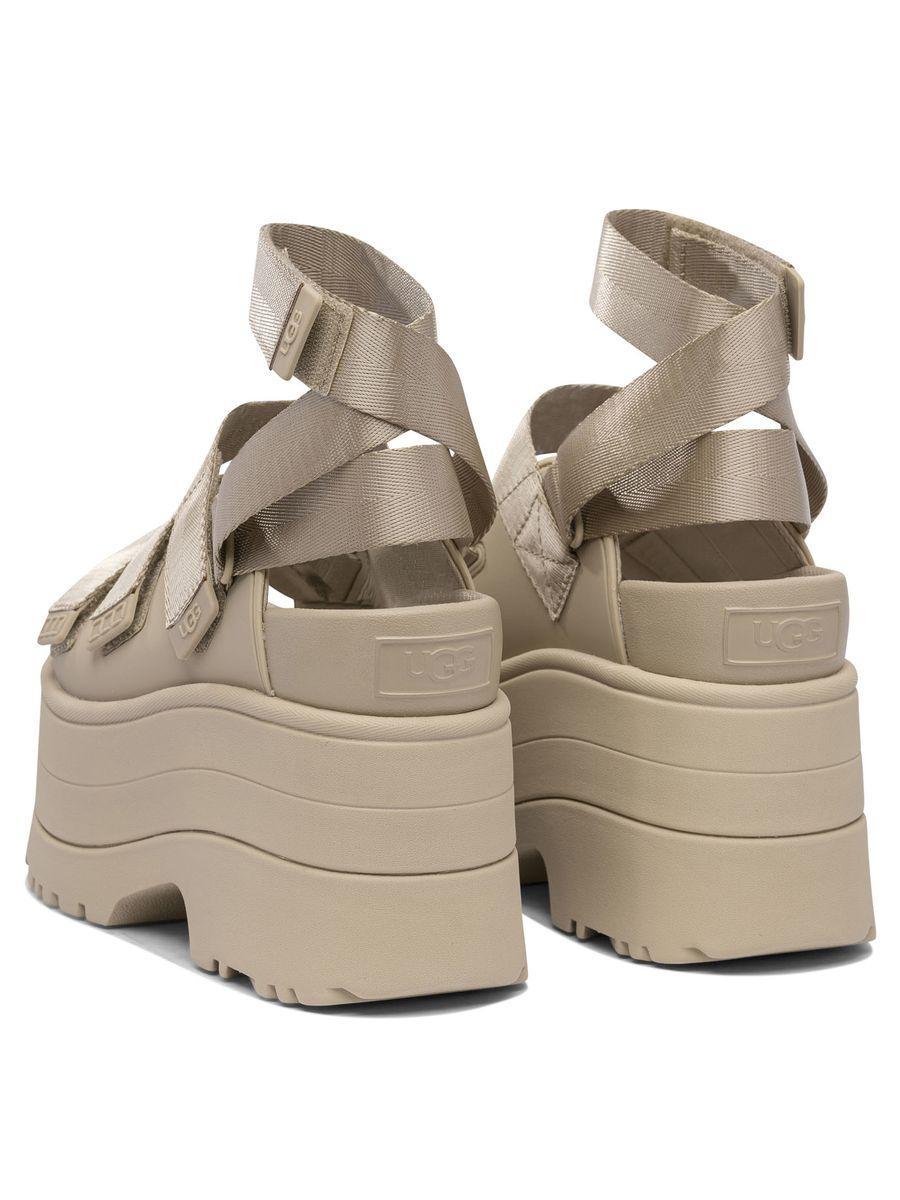 UGG Goldenrise Sandals in Metallic | Lyst
