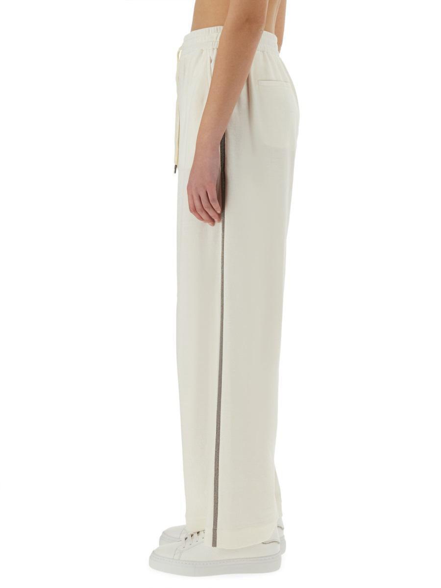 パンツ BRUNELLO CUCINELLI TRACK PANTS WITH NECKLACE Brunello Cucinelli Track Pants With Necklace | italist