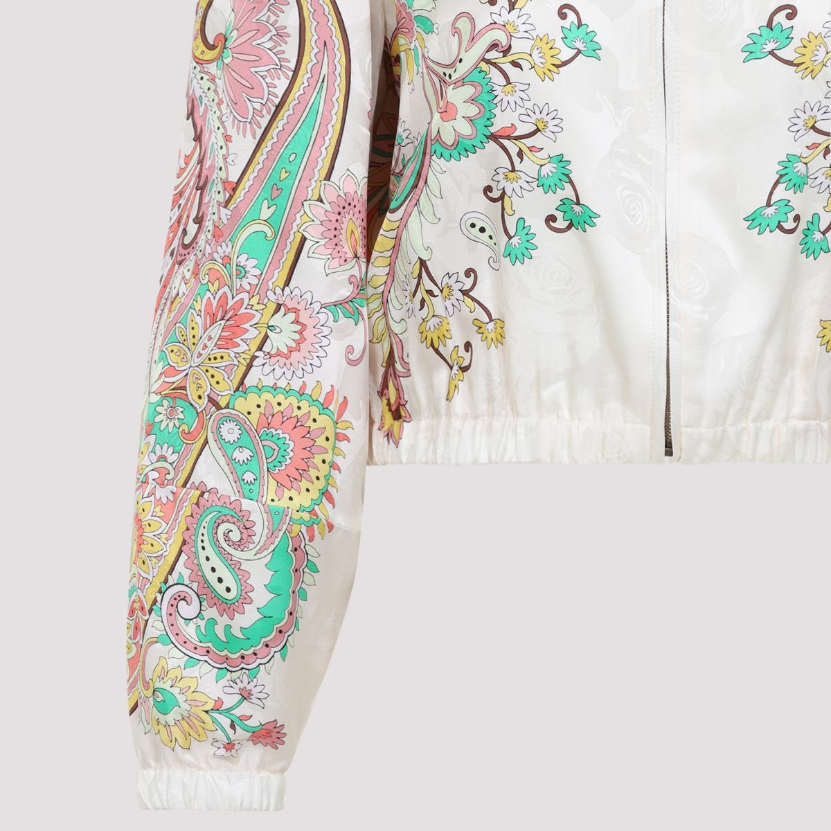 ジャケット ETRO LUCKY CHARMS BOMBER JACKET Etro Lucky Charms Bomber Jacket in Green | Lyst