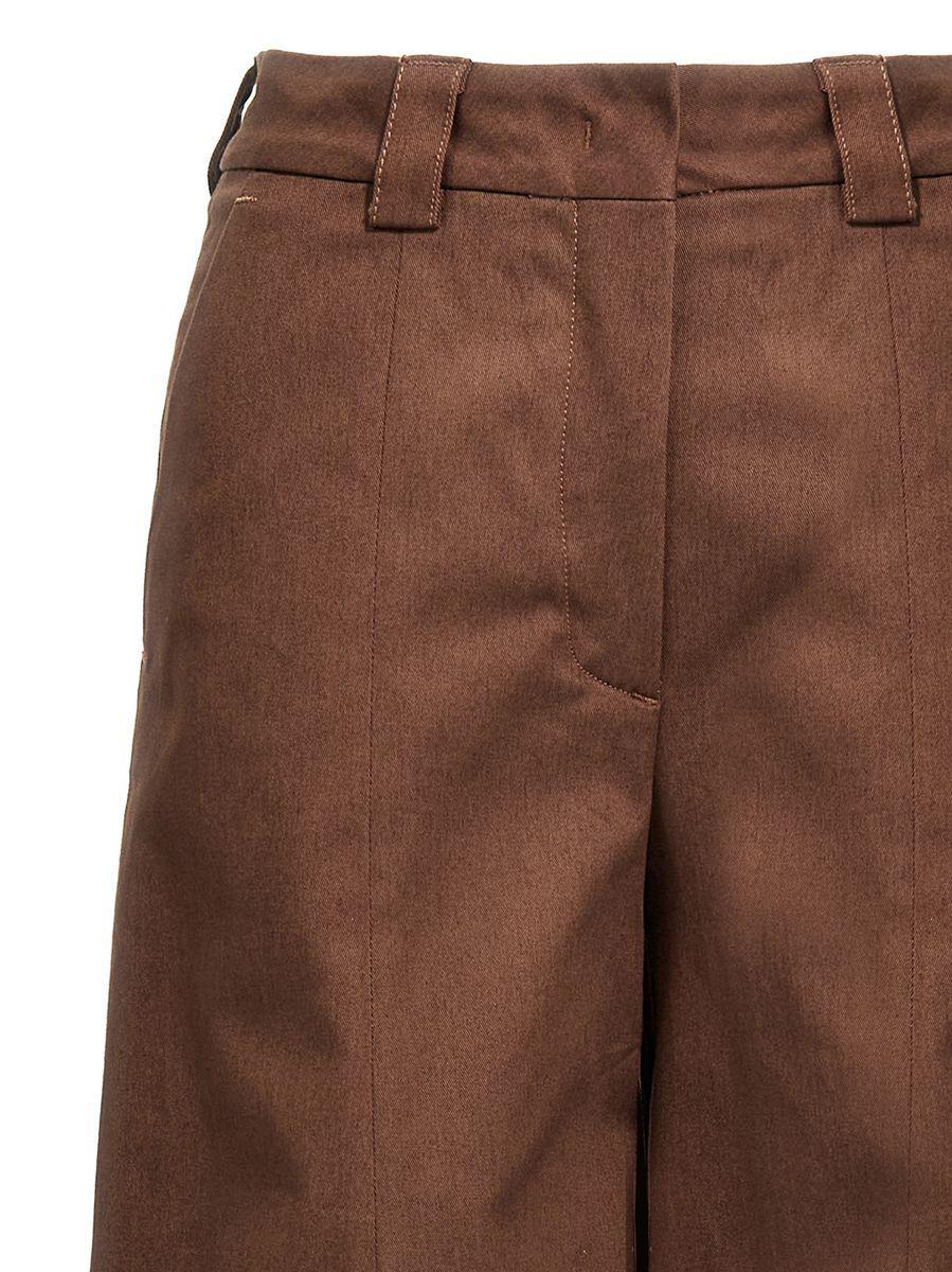 THE LATEST Pants in Brown | Lyst