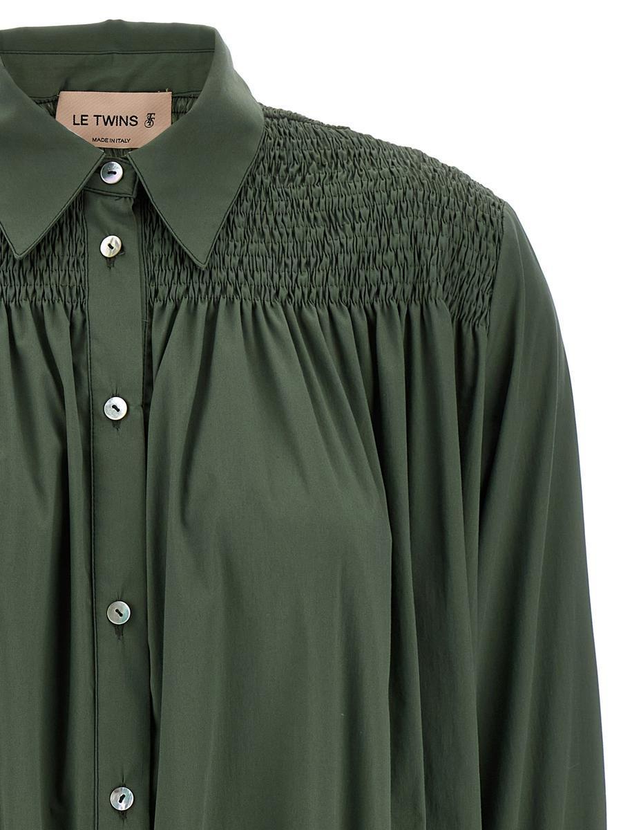 ワンピース LE TWINS SS25 'Bianca' dress (BIANCA VERDE) Le twins 'Bianca' Dress in Green | Lyst