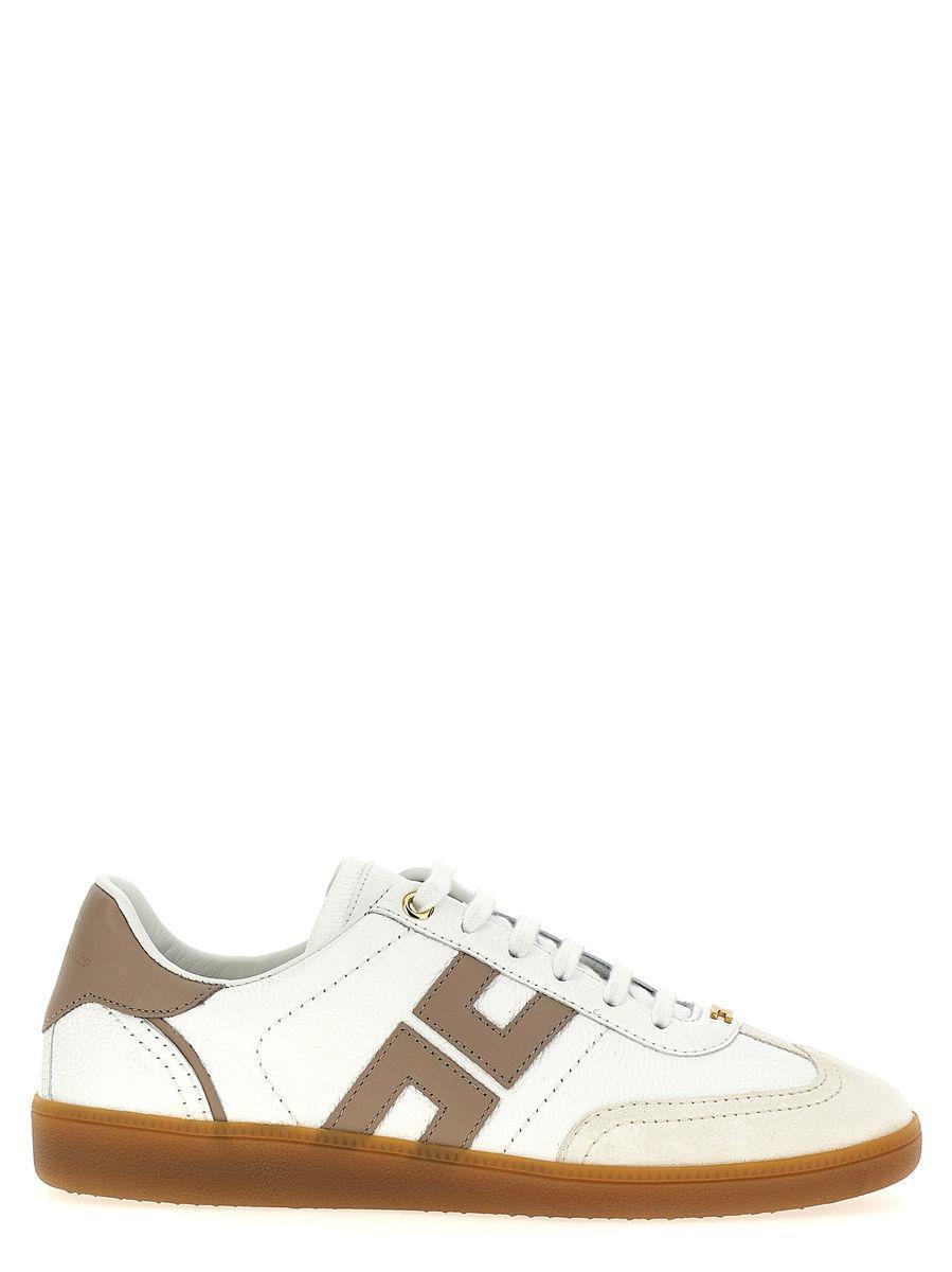 スニーカー Elisabetta Franchi Oltremare Avorio Sneaker With Logo Elisabetta Franchi Oltremare Avorio Sneaker With Logo