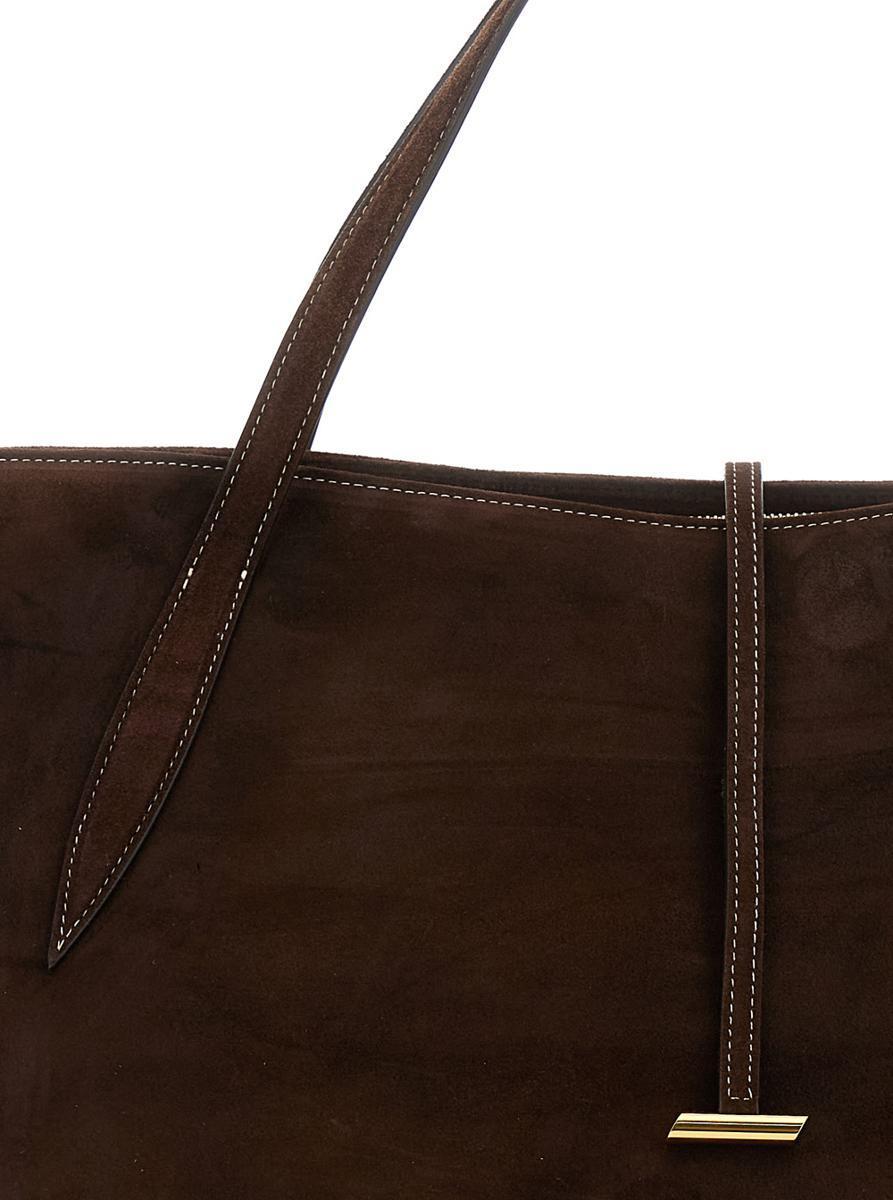 Liffner 'Zip Penne' Tote Bag With Two Top Handles And Logo