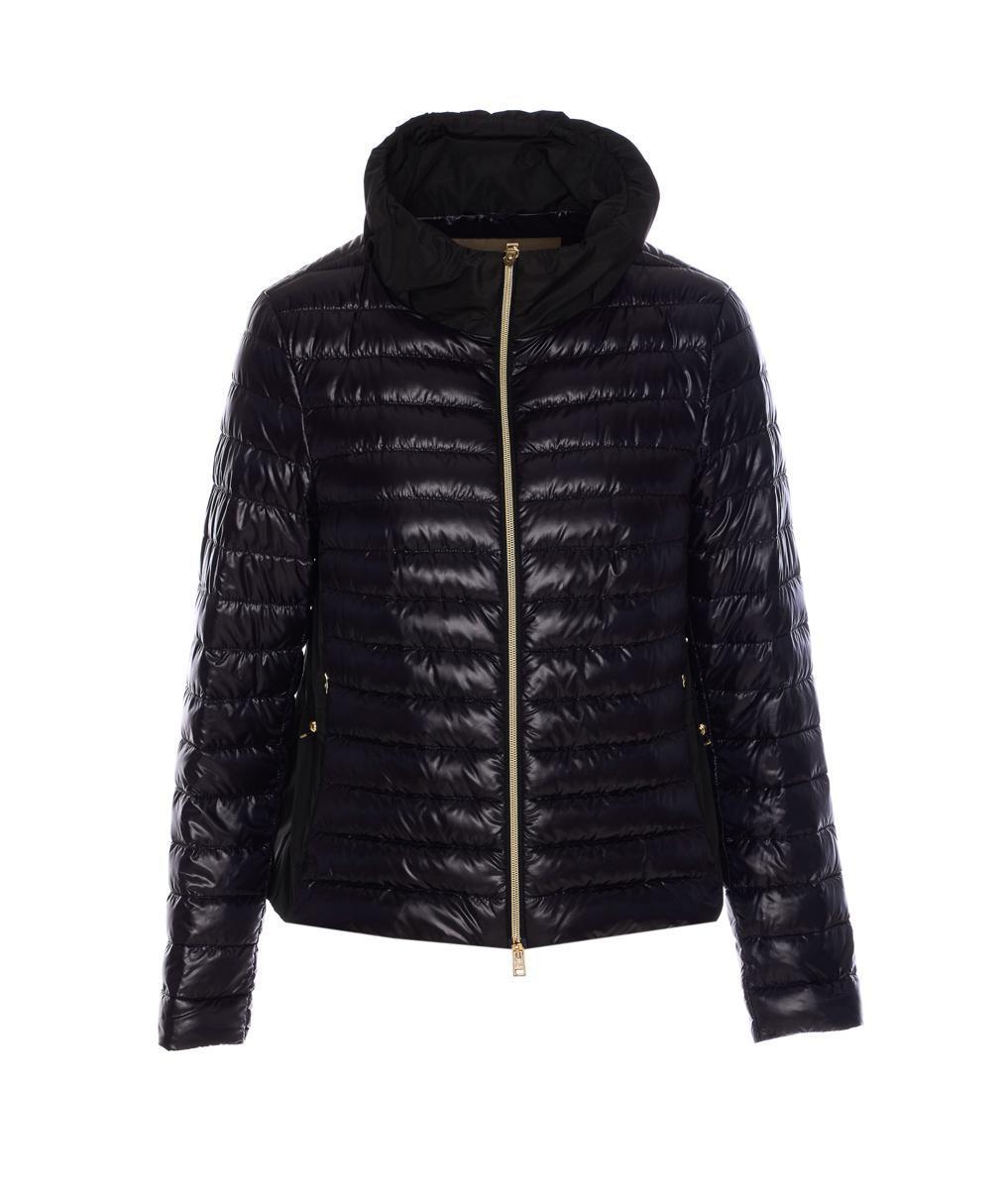 VIP【関税送料無料】希少 HERNO BLACK DOWN JACKET Herno Down Jacket in Blue | Lyst