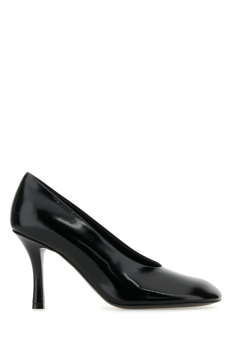 burberry black heels