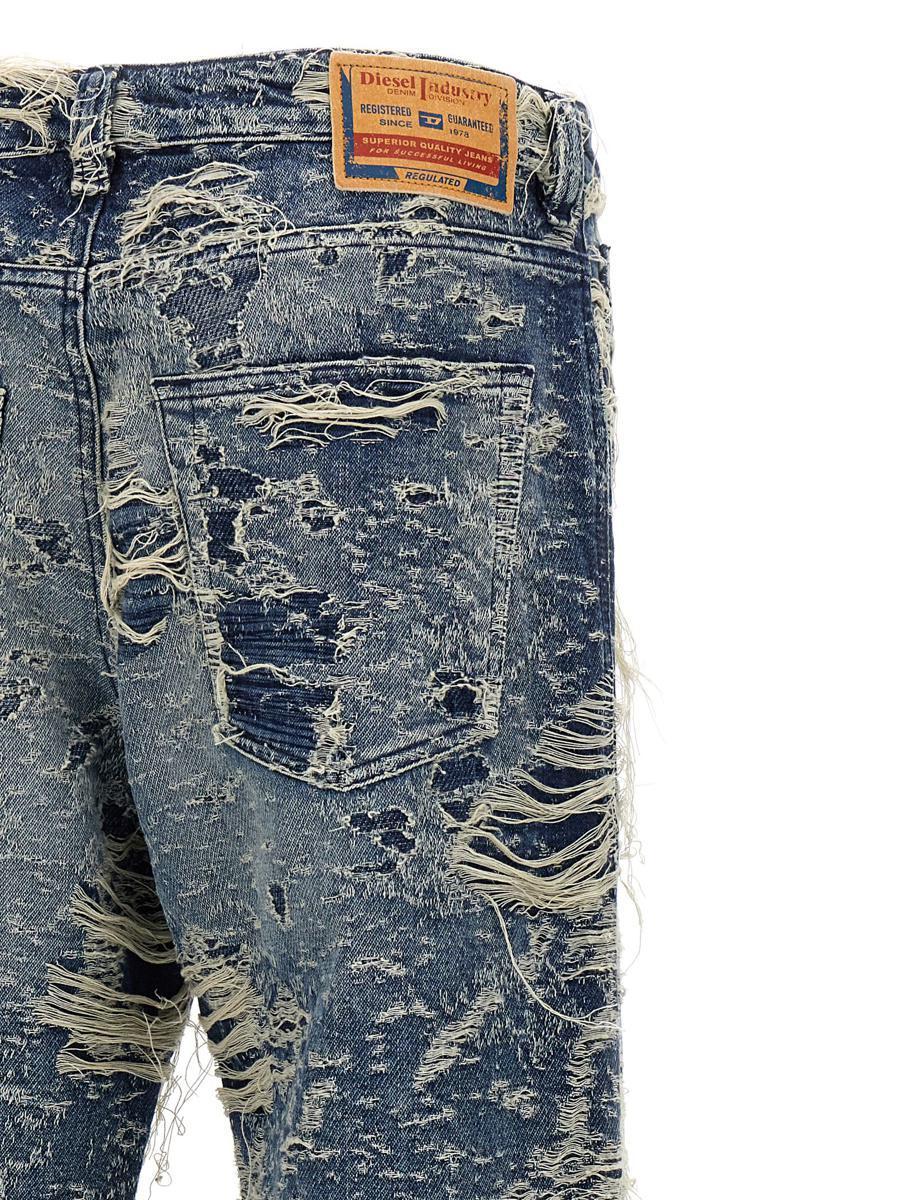 DIESEL '1988 D-Ark 09M04' Jeans in Blue | Lyst