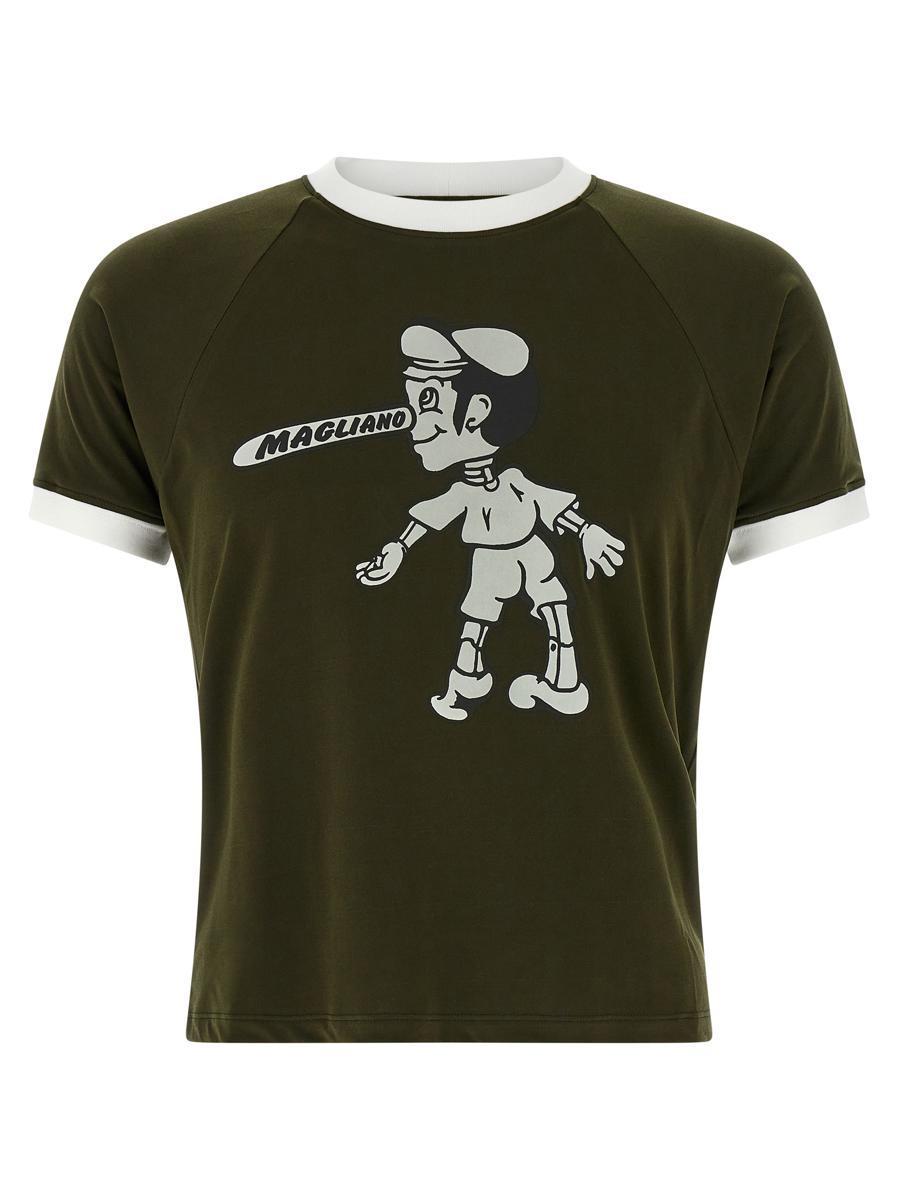 Tシャツ・カットソー MAGLIANO 'Britpop' T-shirt Green Magliano 'Britpop' T-Shirt in Green for Men | Lyst