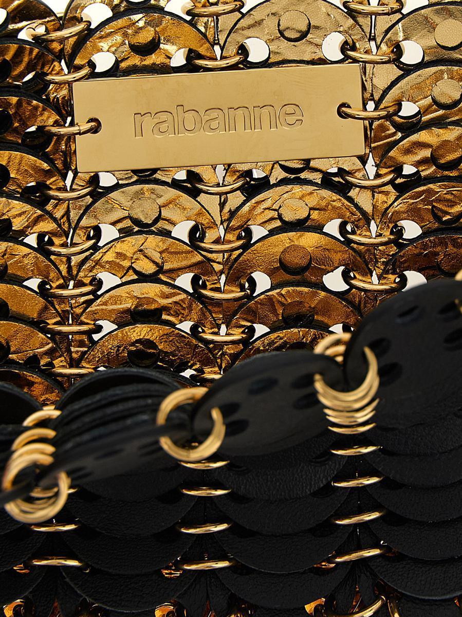 ショルダーバッグ・ポシェット RABANNE '1969 Nano Flip' reversible shoulder strap Rabanne '1969 nano flip' reversible shoulder strap available